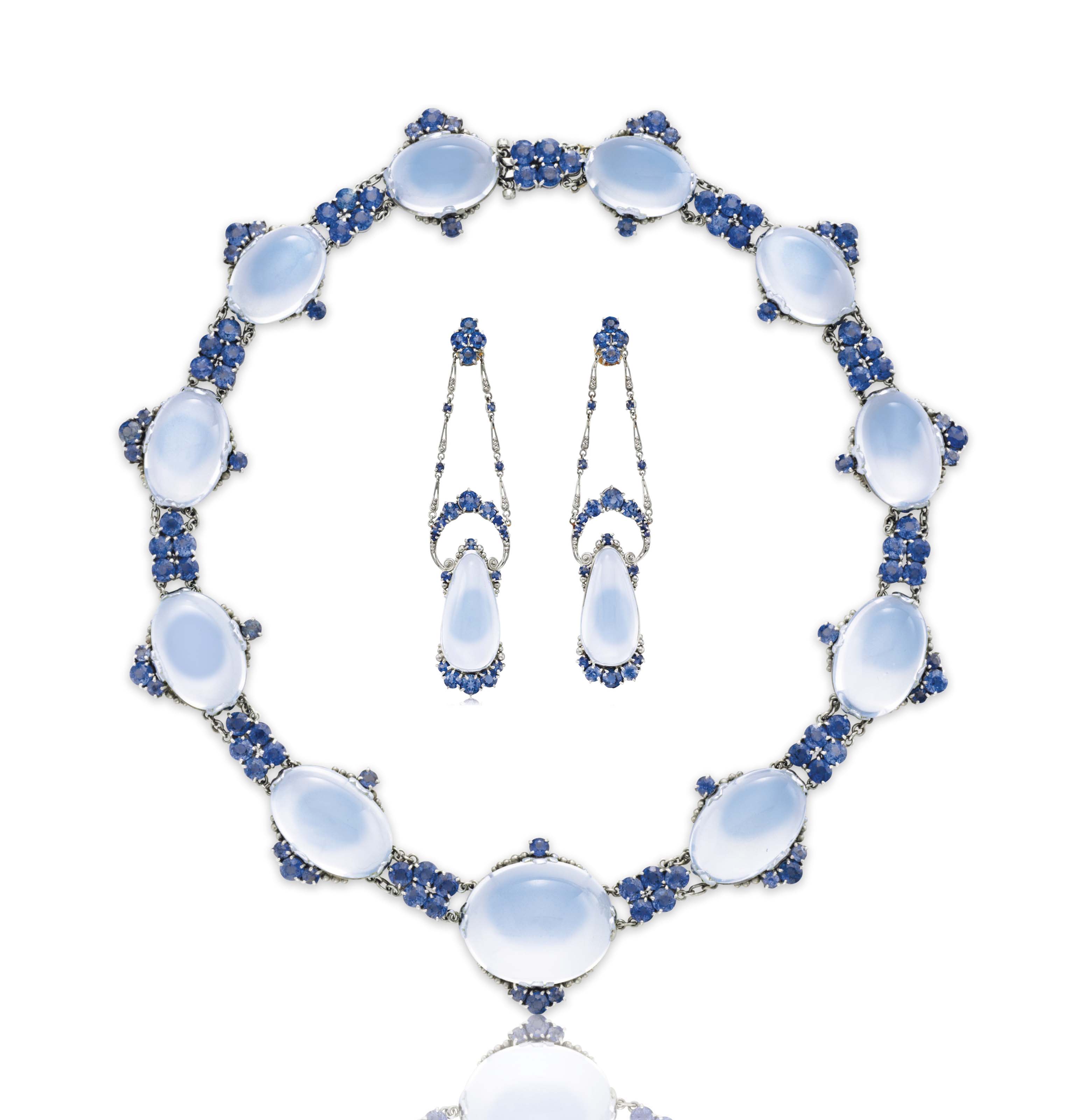 tiffany moonstone necklace