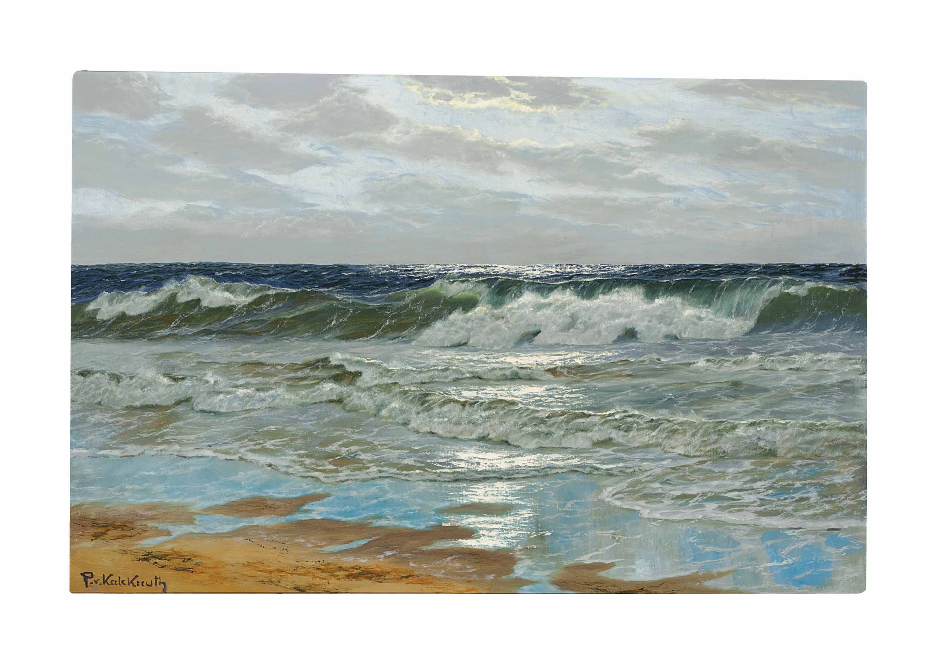Patrick von Kalckreuth (German, 18921970) , Cresting Waves Christie's