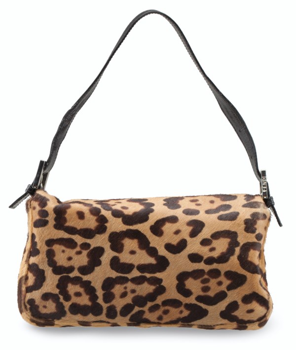 fendi leopard baguette