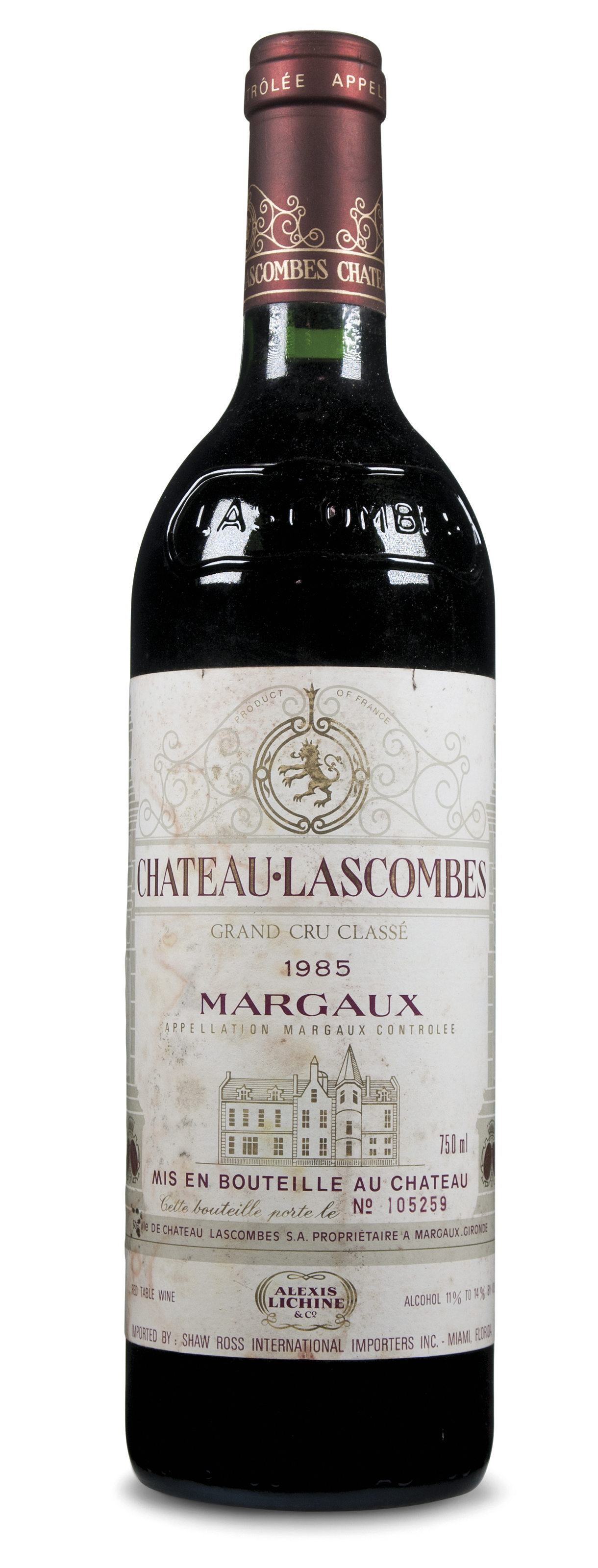 Château 1985, Margaux, 2ème cru classé Christie’s