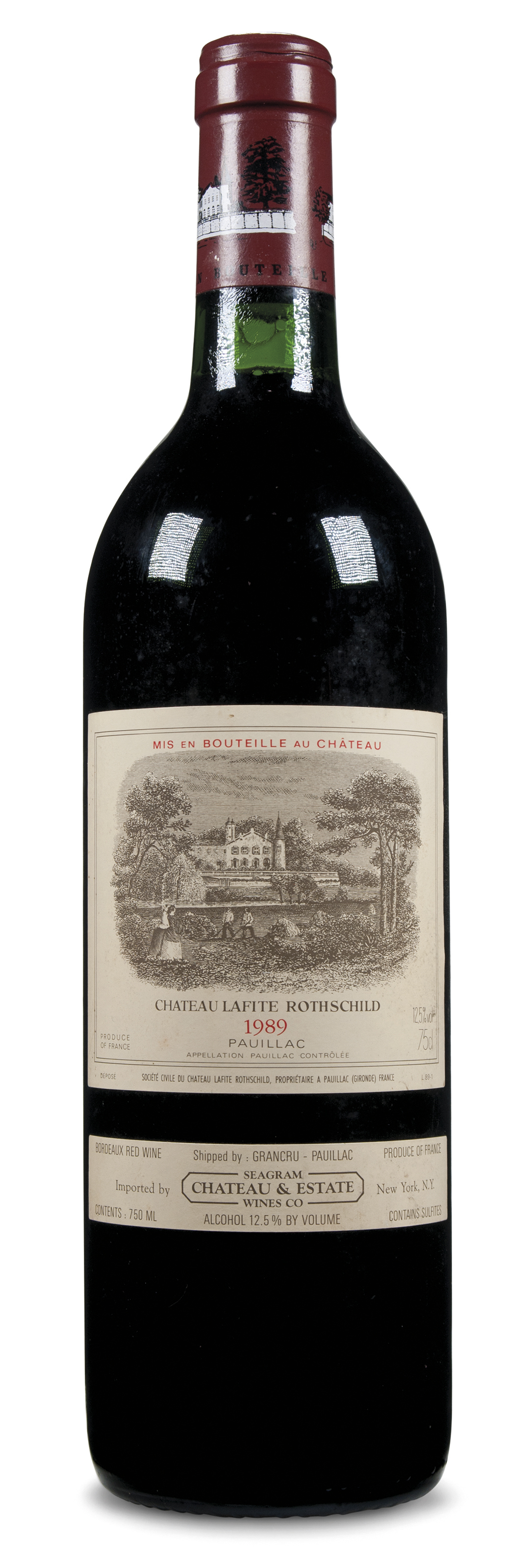 Château LafiteRothschild 1989, Pauillac, 1er cru classé Christie’s