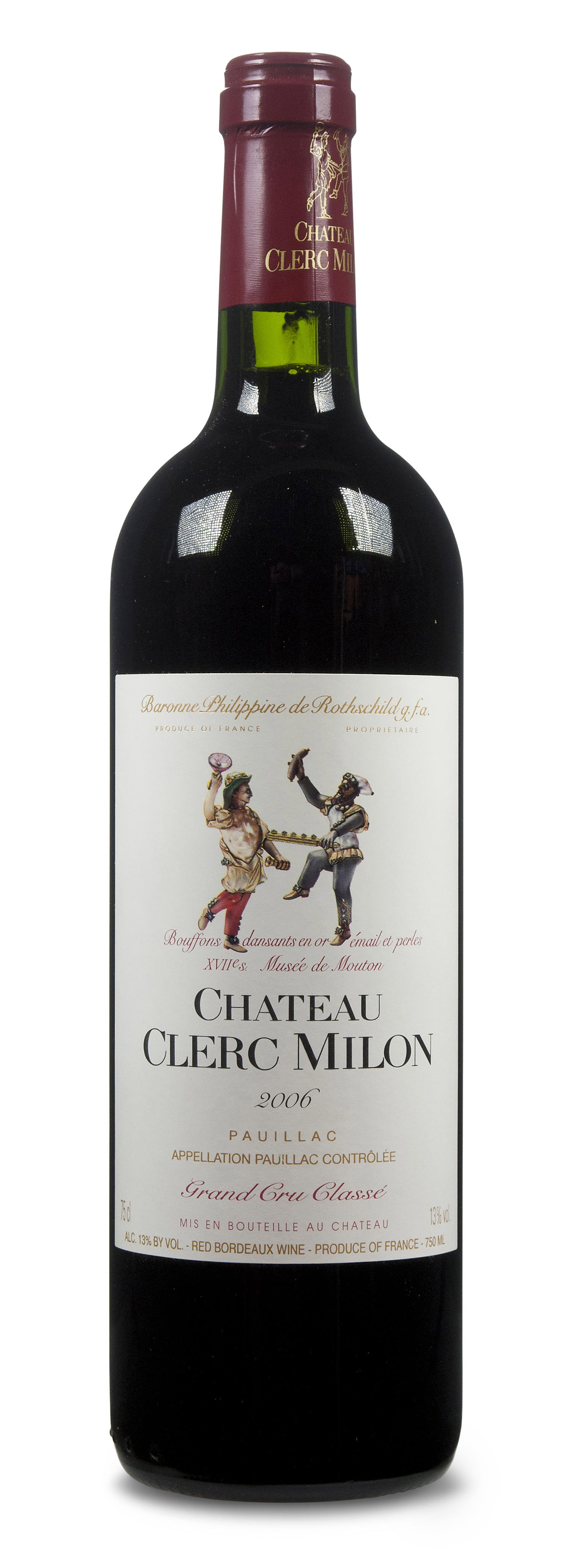 全国総量無料で 5ème Pauillac, 2006, Clerc-Milon Château cru Christie's | classé ワイン