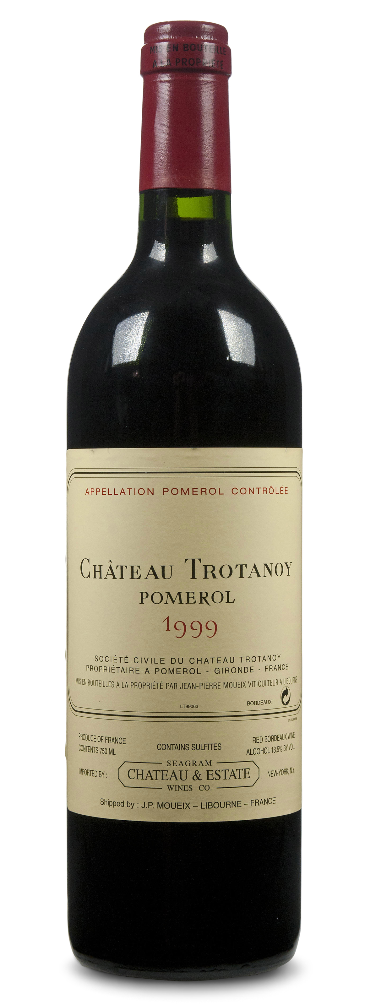 Château Trotanoy Pomerol 1999 750ml 1999 | Trotanoy | Chateau Trotanoy | Cult Wines United States