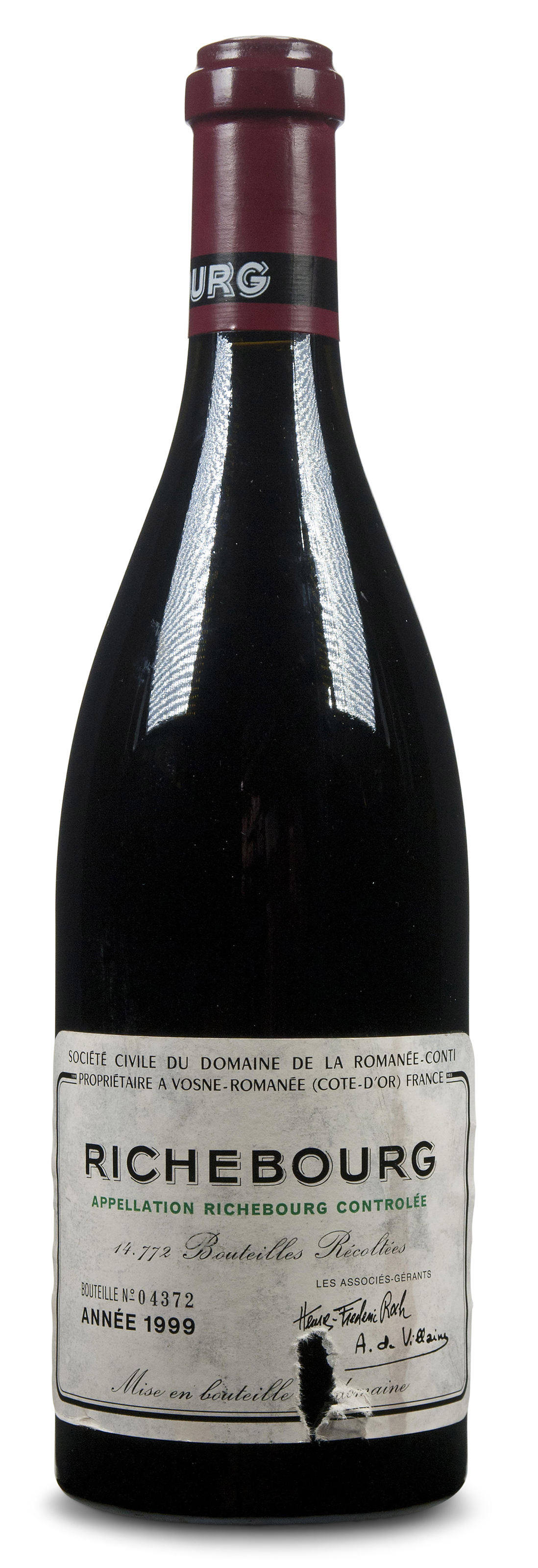 Domaine de la Romanée-Conti, Richebourg 1999, Grand Cru, Cote de