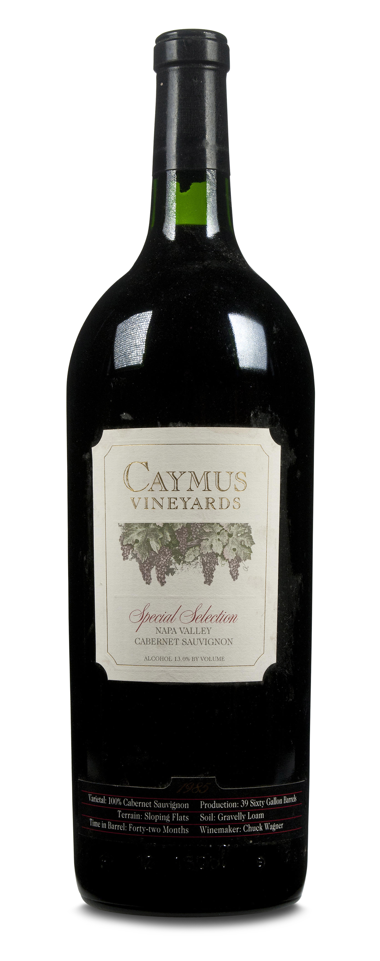 Mixed California Cabernet Sauvignon 1982, 1985, and 2013, Napa Valley