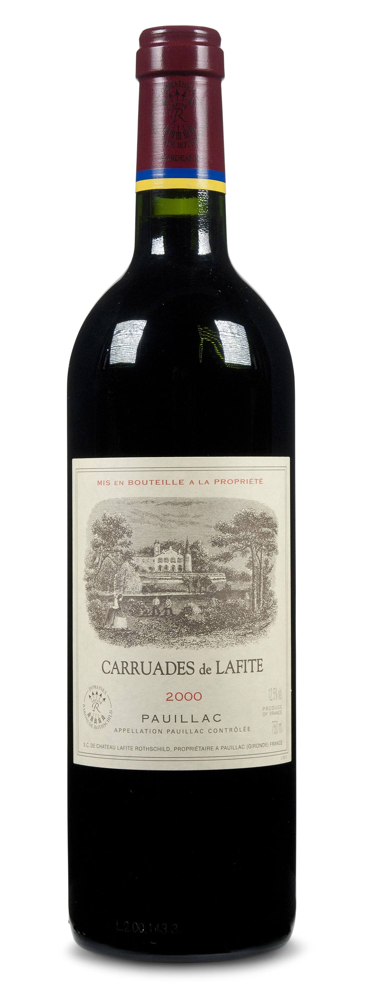 Château LafiteRothschild, Carruades de Lafite 2000, Pauillac Christie’s