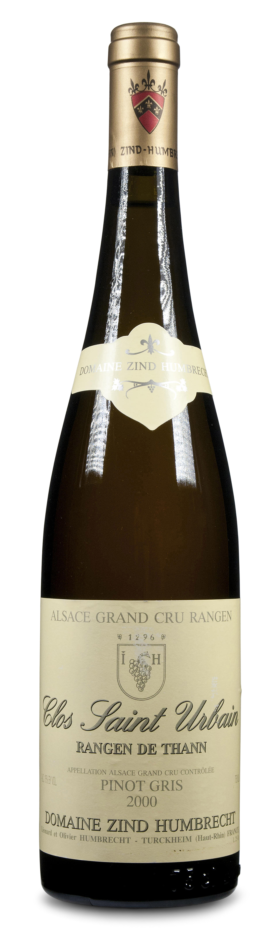 Zind Humbrecht, Pinot Gris, Rangen de Thann, Clos St. Urbain 2000 ...