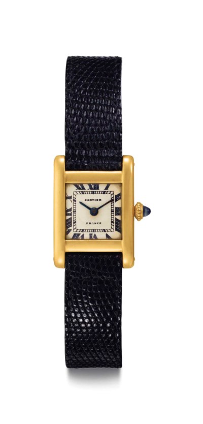 Cartier. A Fine and Historically Important 18k Gold Square-shaped