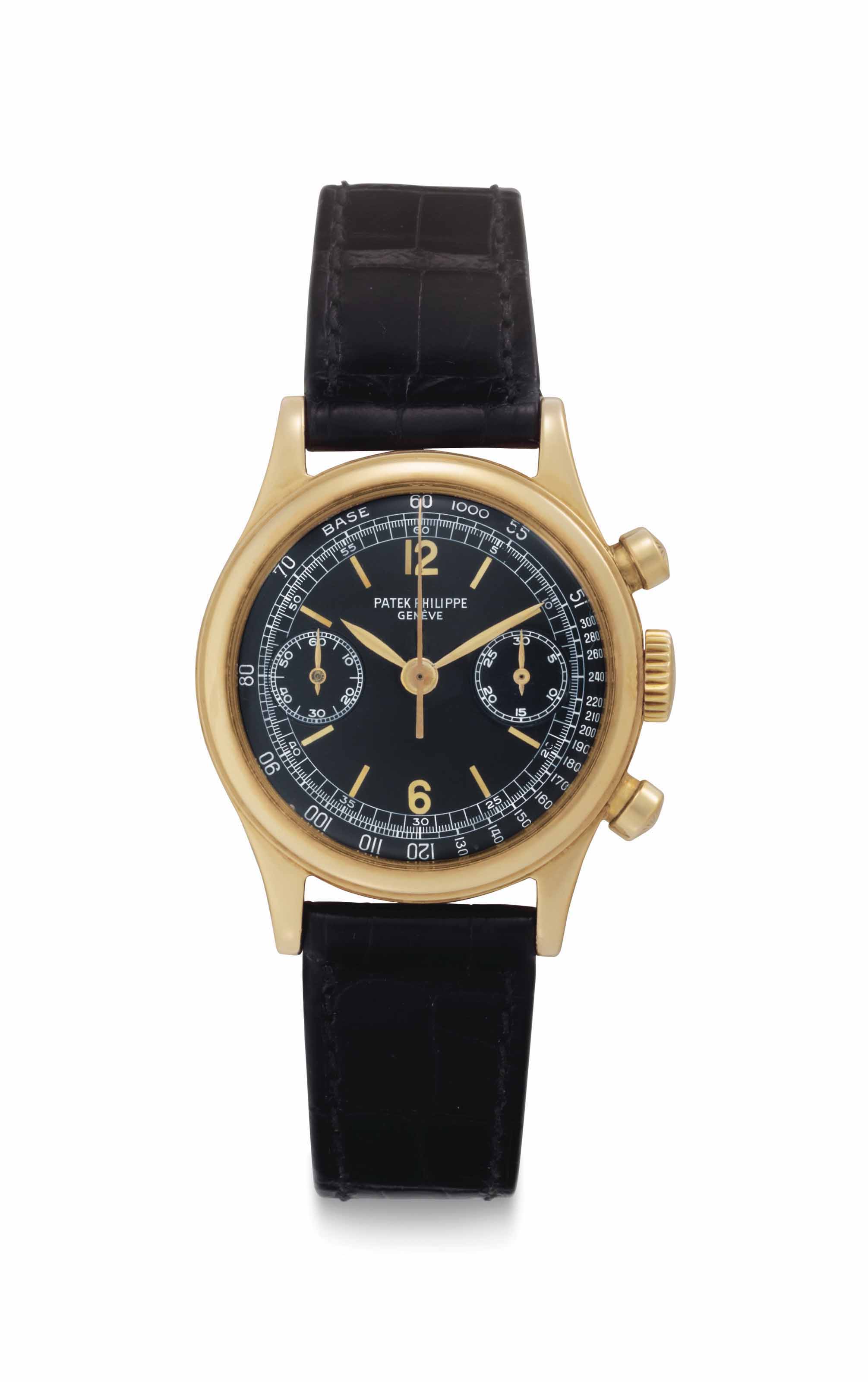 patek philippe black and gold