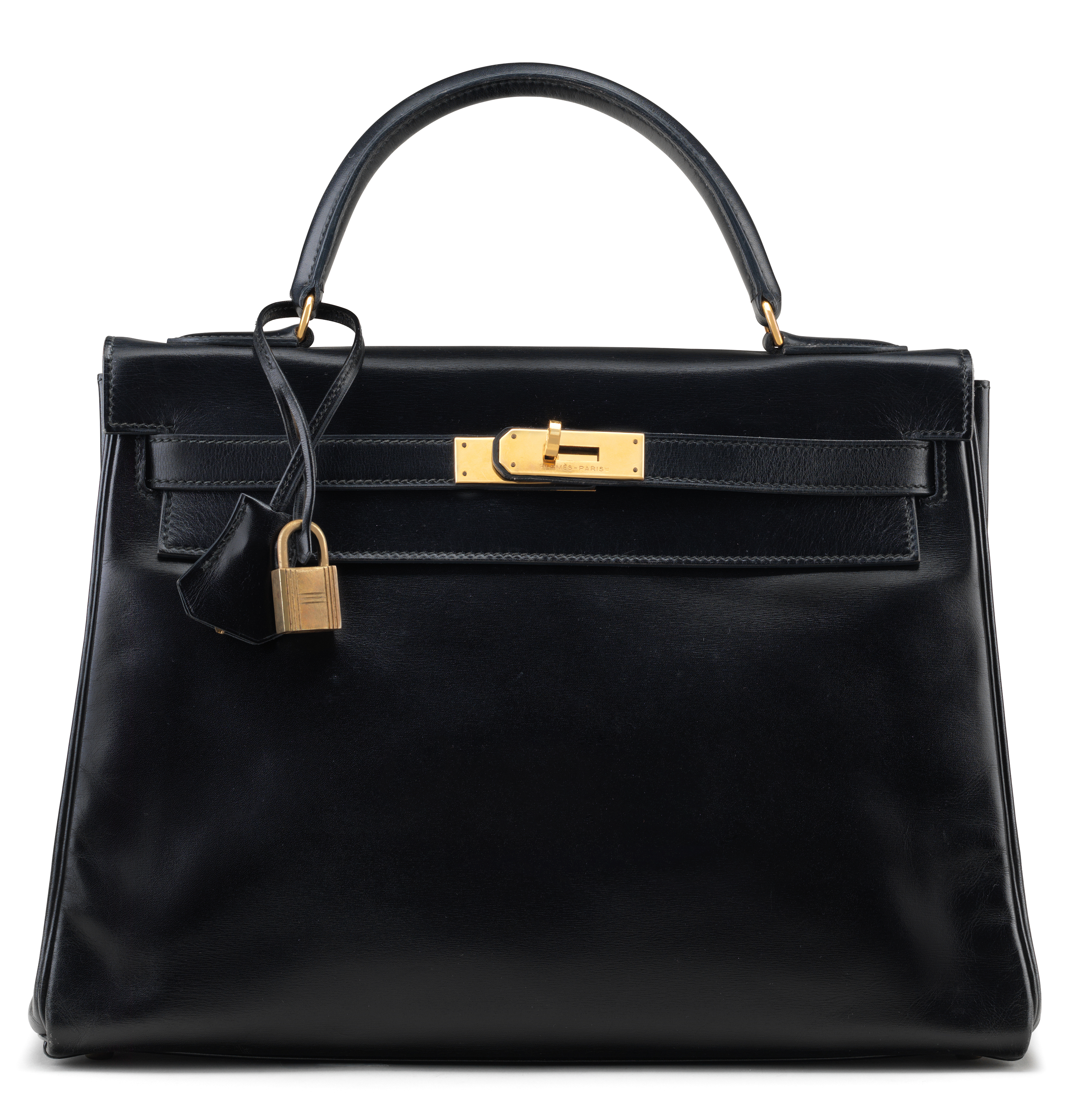 AN INDIGO CHEVRE LEATHER BIRKIN 40 WITH PALLADIUM HARDWARE HERMES 2003 Christie s