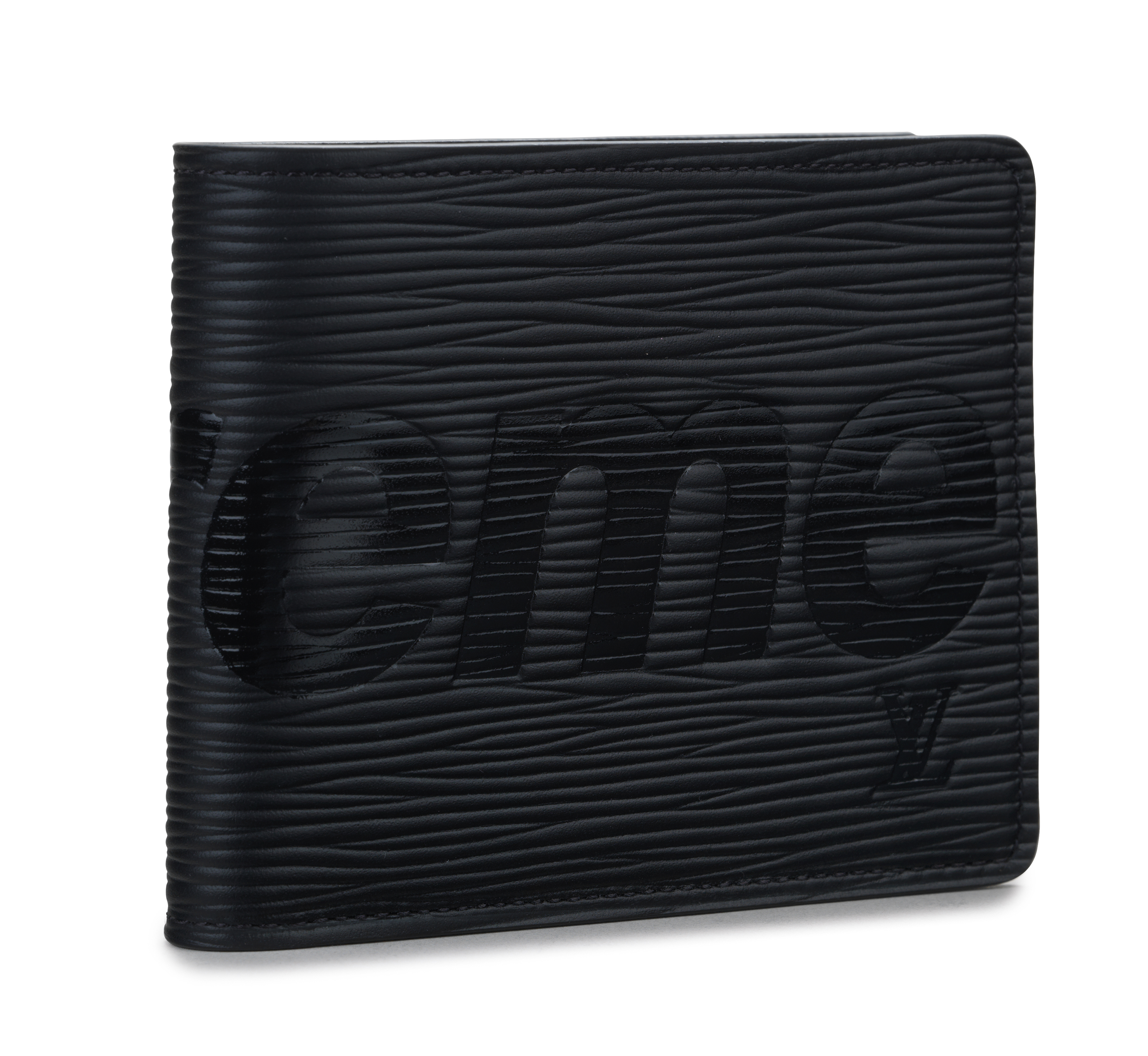 black supreme wallet