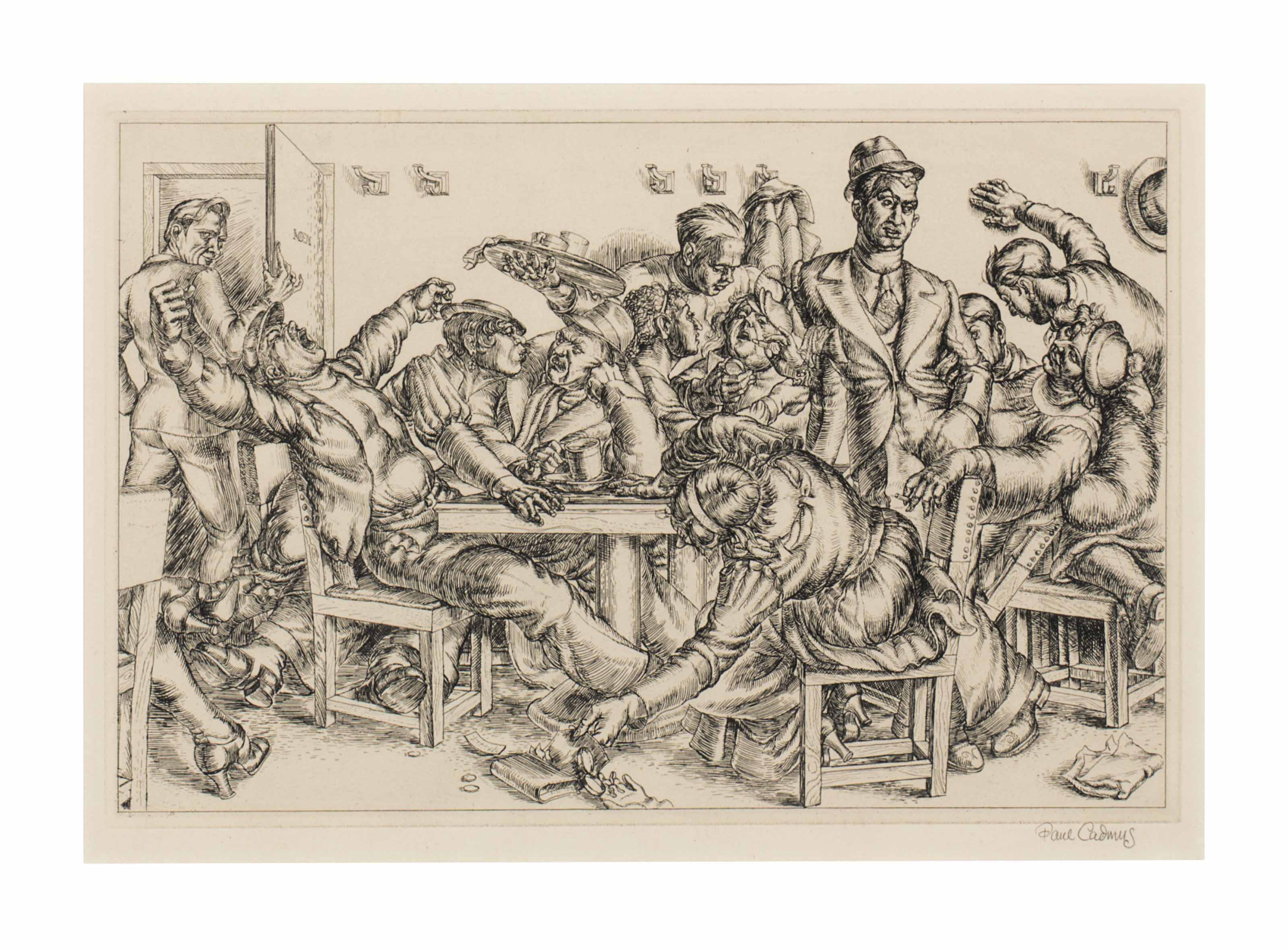paul cadmus figure drawings