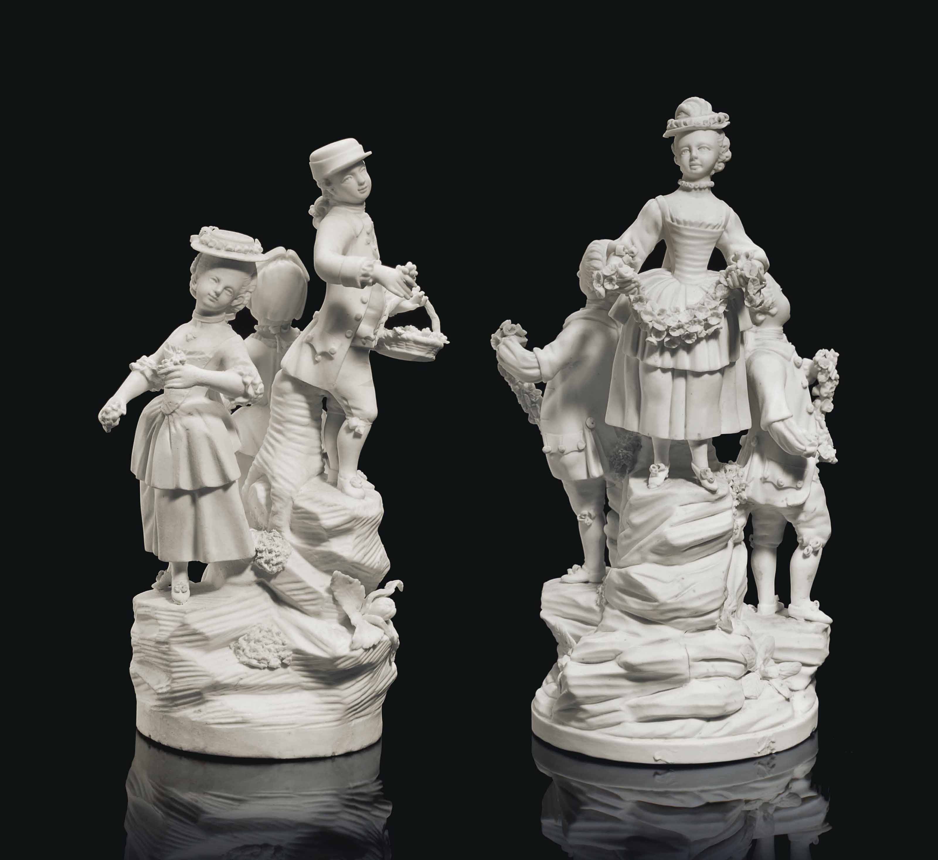 A LIMOGES (BERNARDAUD) PORCELAIN GILT IVORY-GROUND DINNER