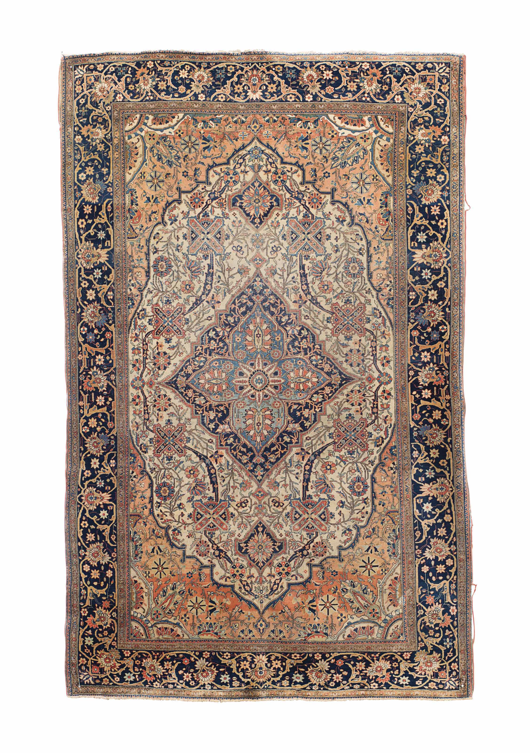 A MOHTASHAM KASHAN RUG
