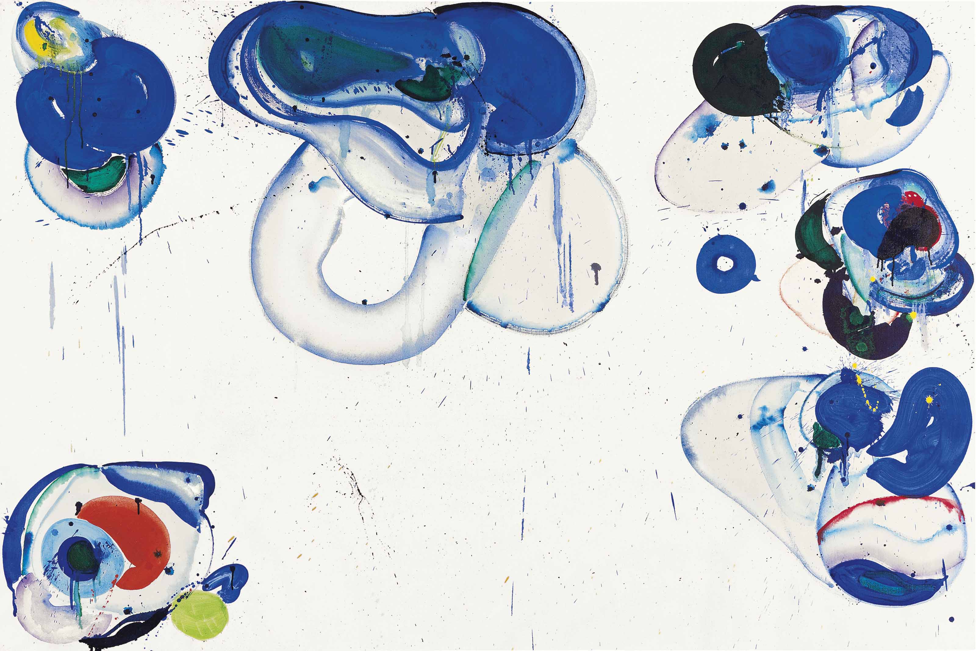 Sam Francis (1923-1994), Blue Balls VI | Christie's