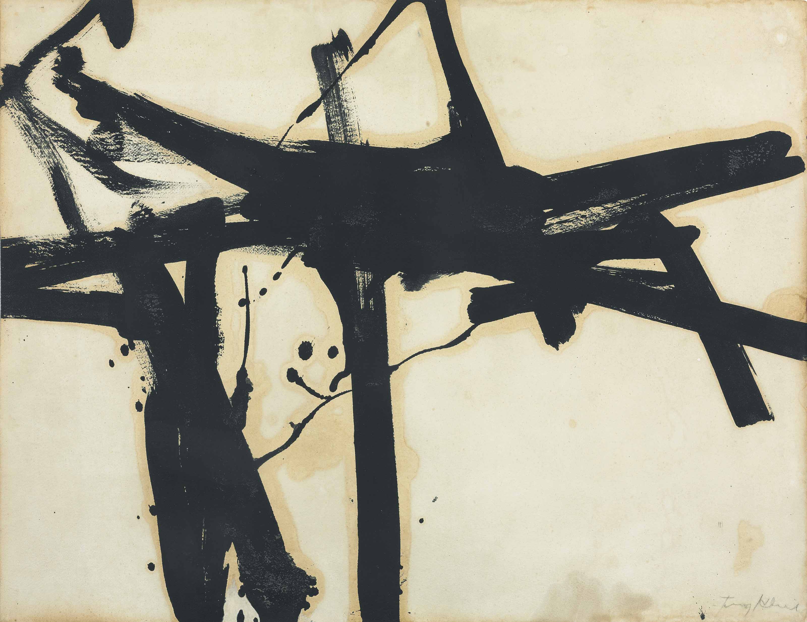 Franz Kline (19101962) , Untitled Christie's