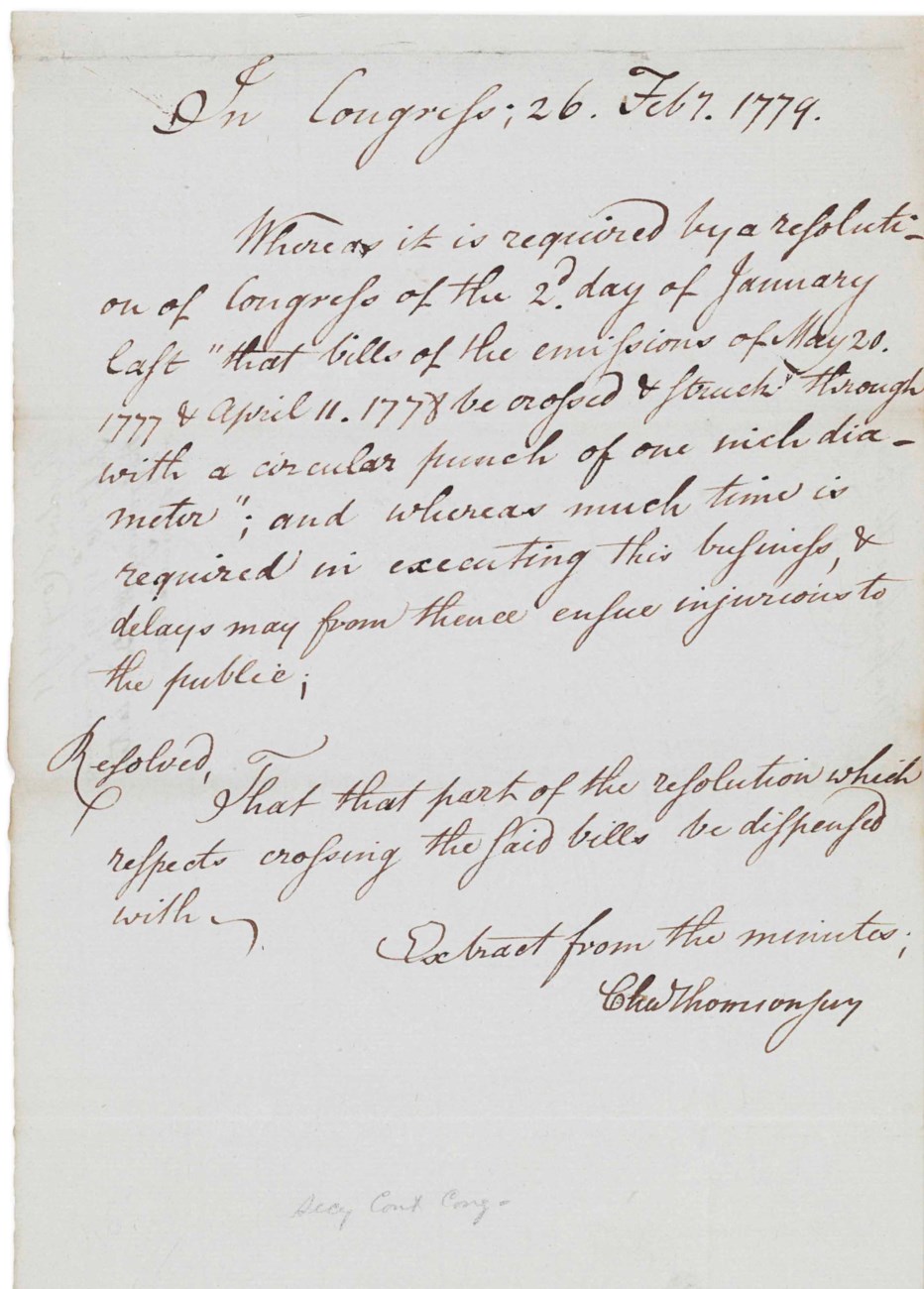 AMERICAN REVOLUTION A Collection Eleven Letters Documents And