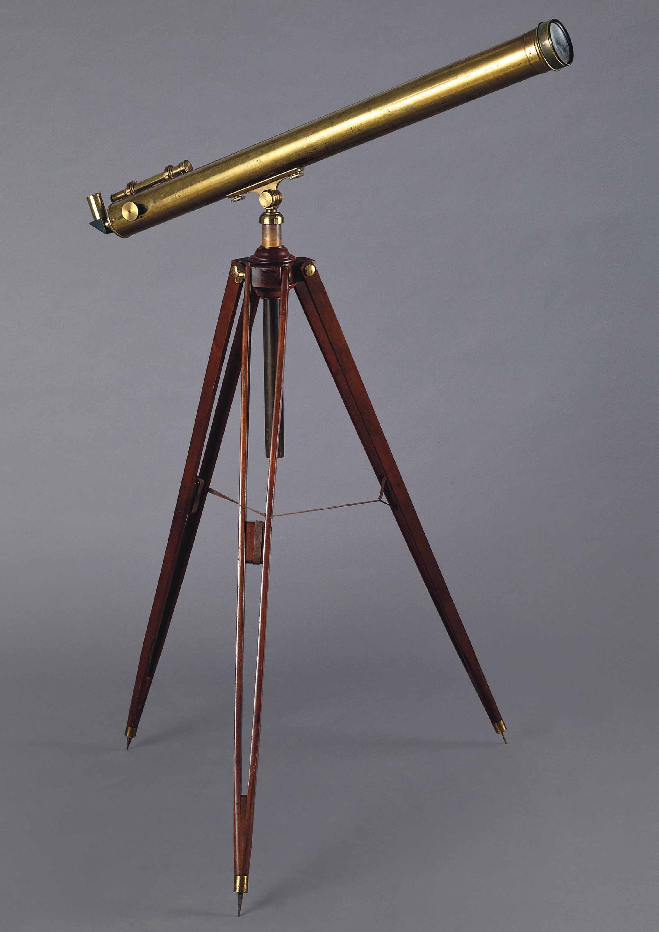 Albert Einstein&rsquo;s telescope. Manufactured by the Paul D&ouml;rffel company, Berlin, late 19th century. Estimate: $200,000-300,000. This lot is offered in Fine Printed Books and Manuscripts Including Americana on 5 December 2017  at Christie&rsquo;s in New York