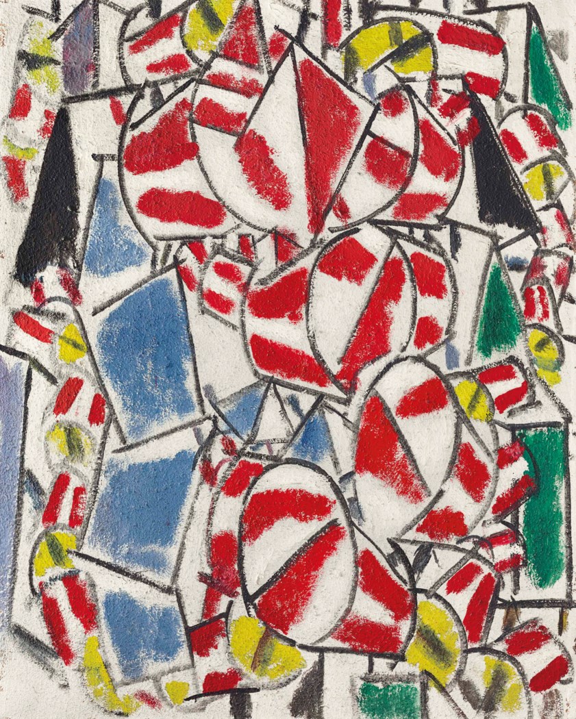 Fernand Leger - litho 3 couleurs