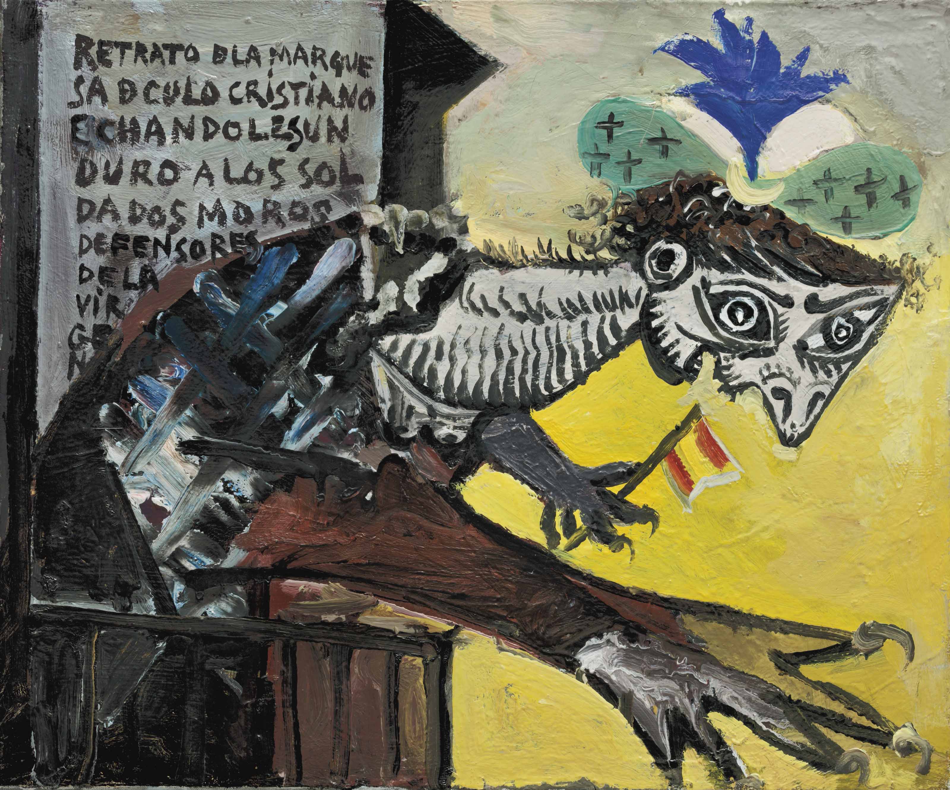 Картина бойня пикассо