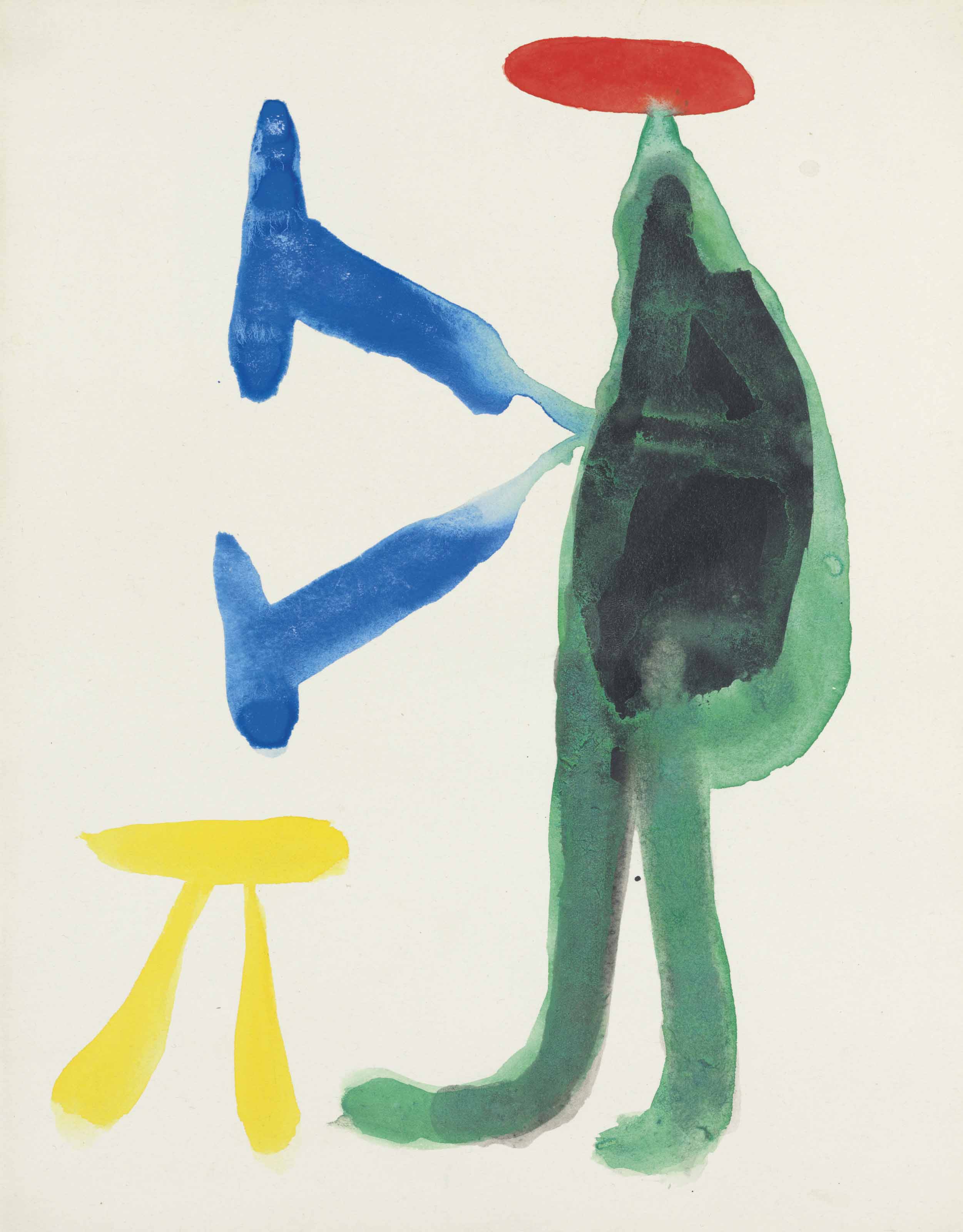 Marc Chagall (1887-1985), Lune rousse au Cap d'Antibes | Christie's
