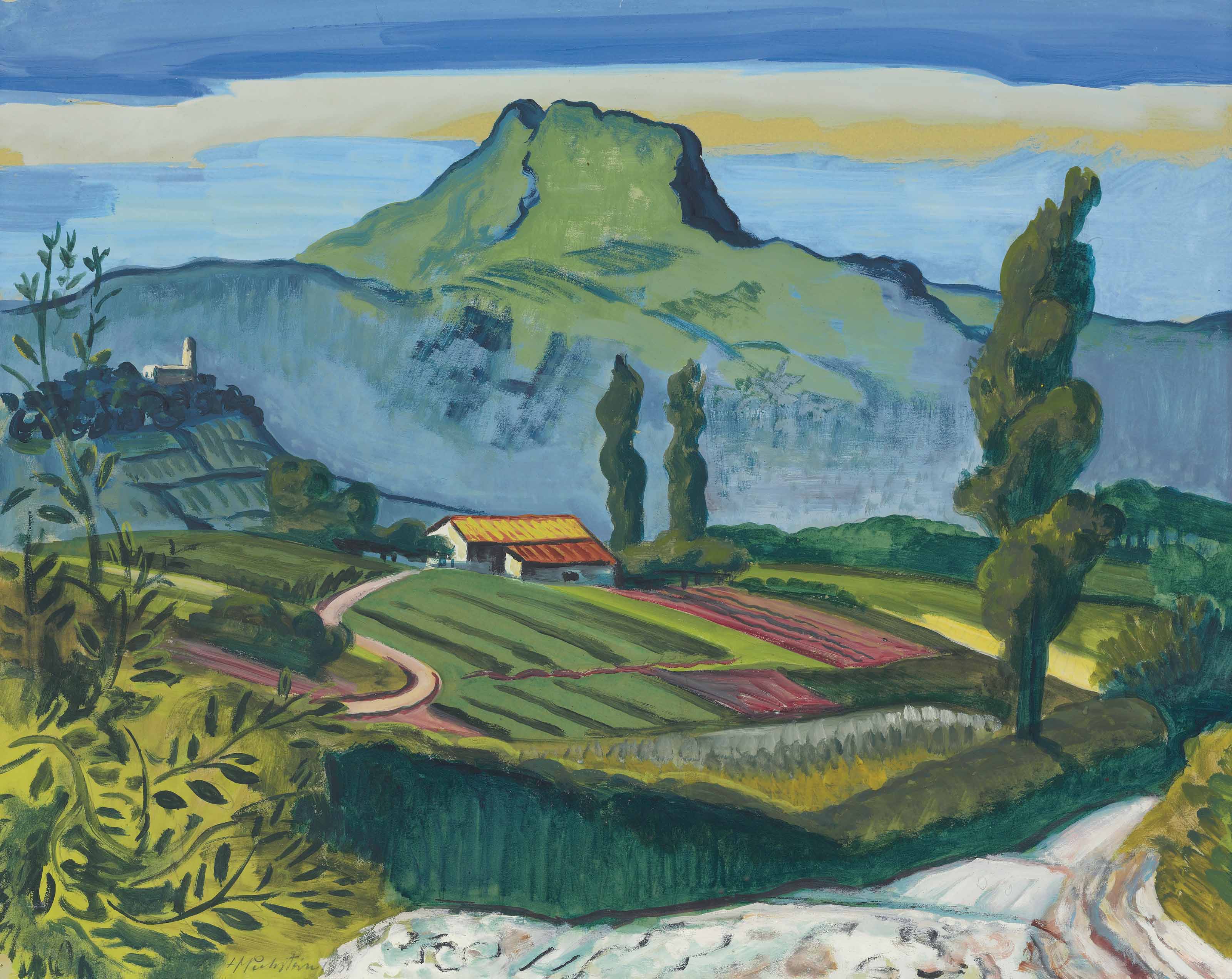 Südfranzösische Landschaft Mit 8 Buchstaben www.christies.com