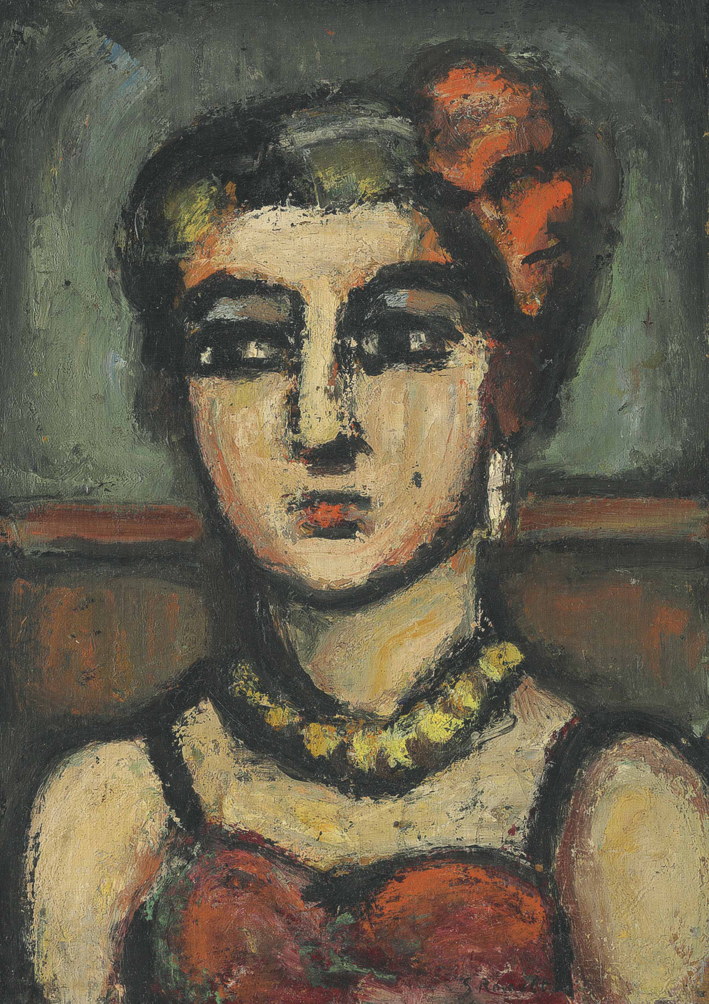 Georges Rouault (1871-1958) | Fille de cirque (Reine de Saba ...