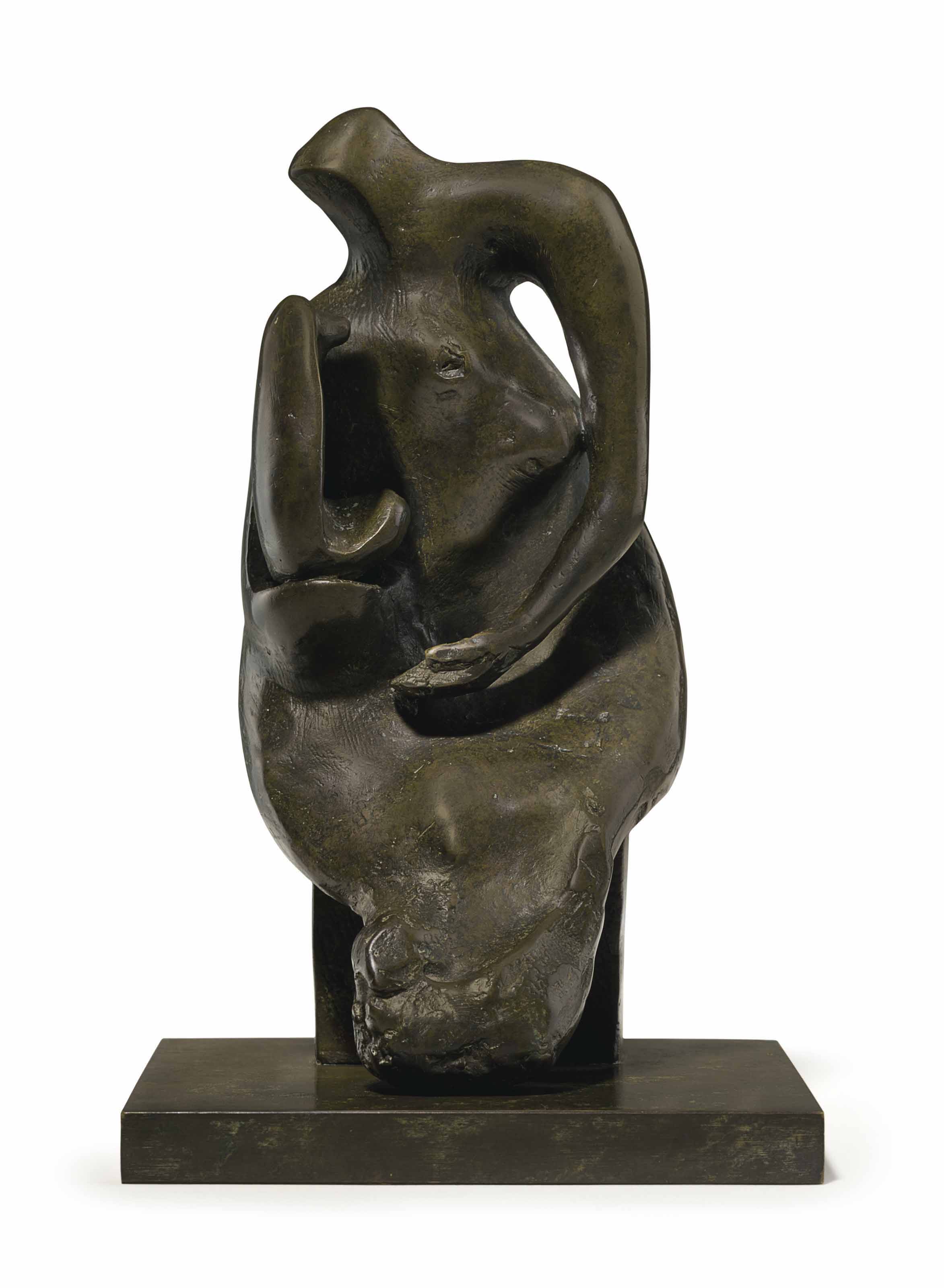 Maquette for Mother and Child: Block Seat
