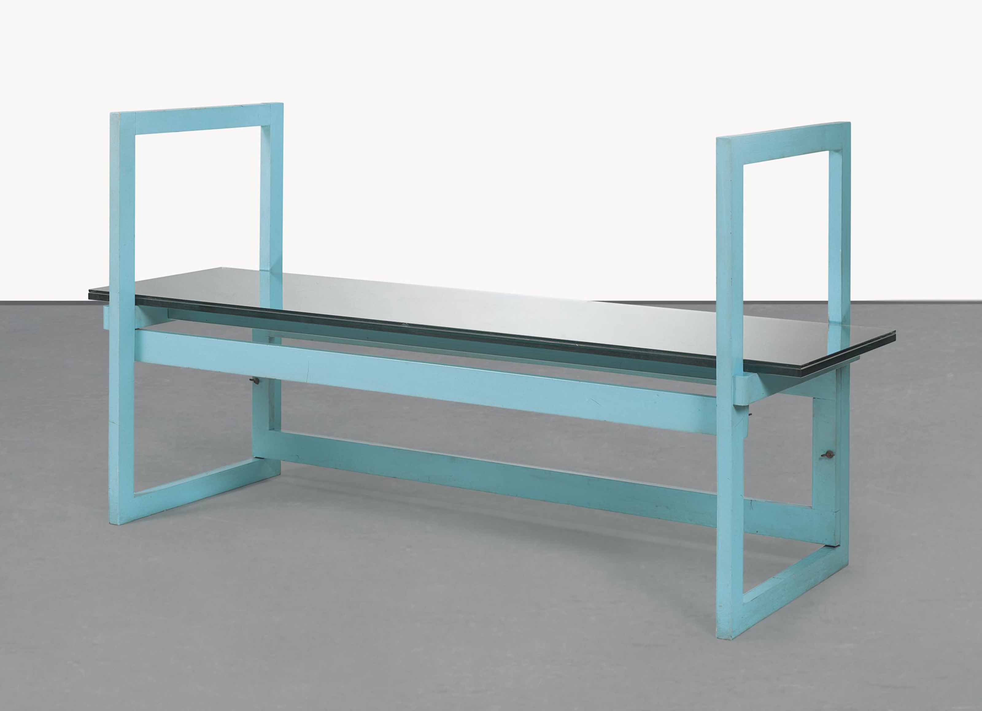 Blue Bench
