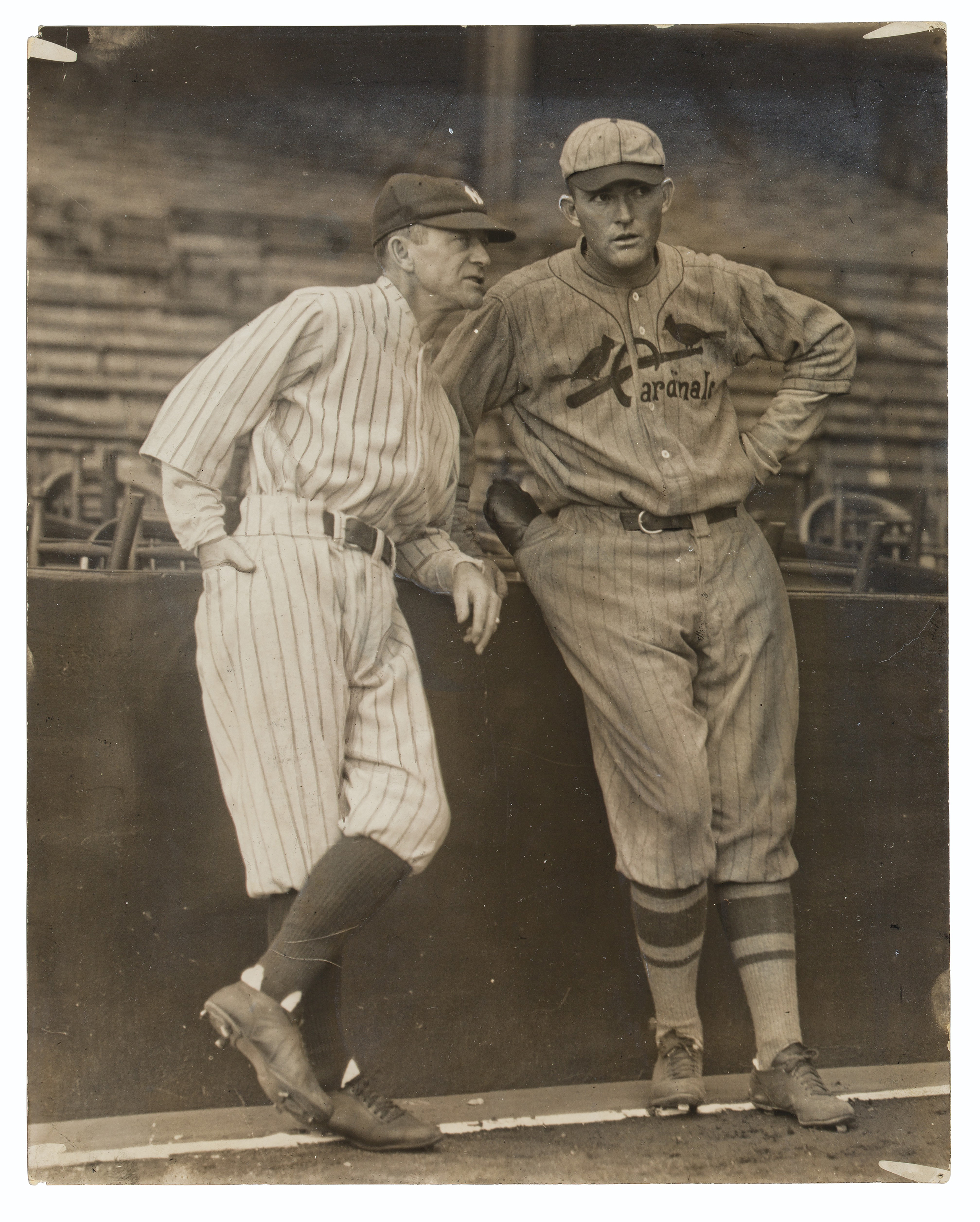 Miller Huggins And Rogers Hornsby Photograph - 