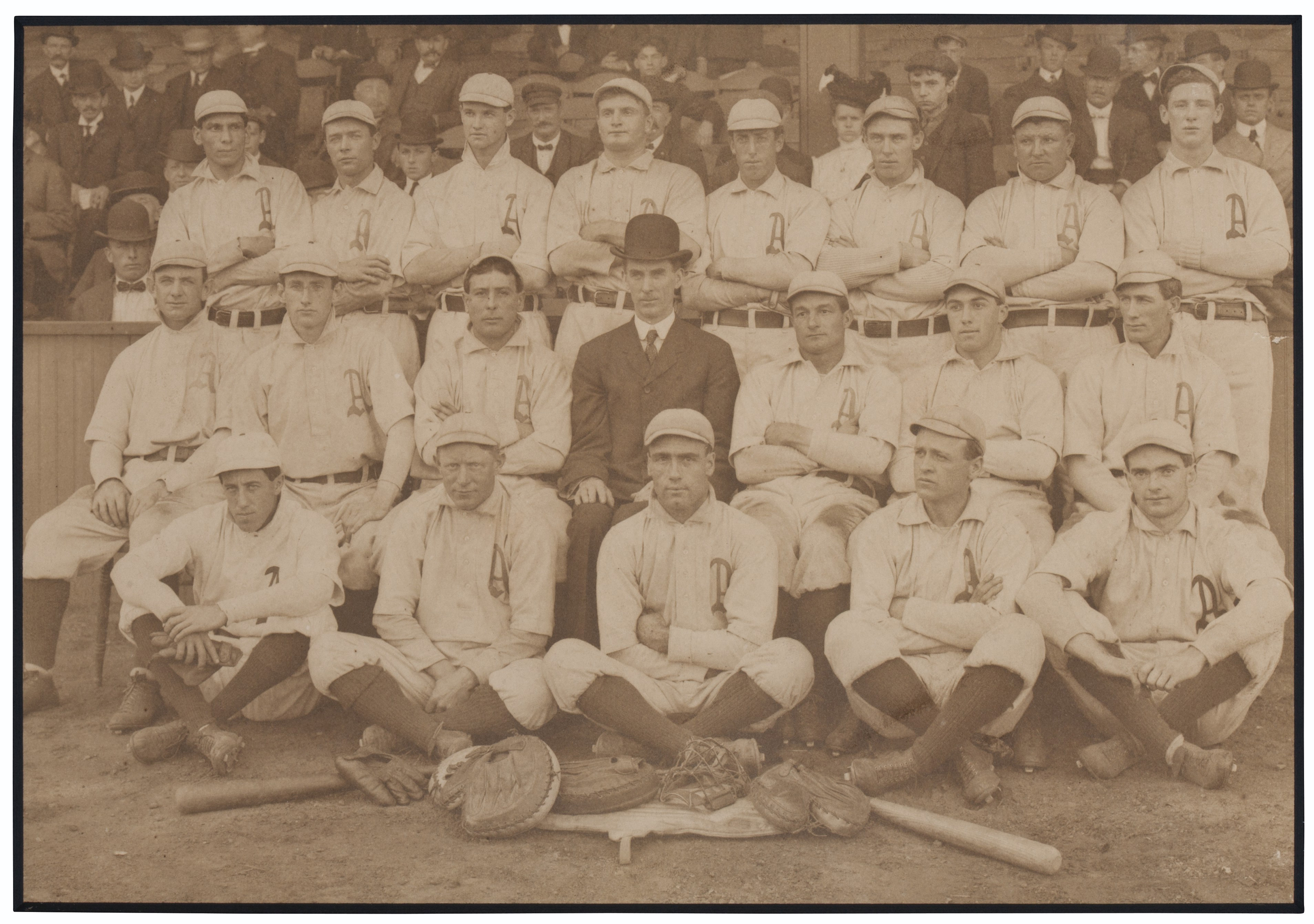 1905 PHILADELPHIA ATHLETICS TEAM PHOTOGRAPH, Christie’s