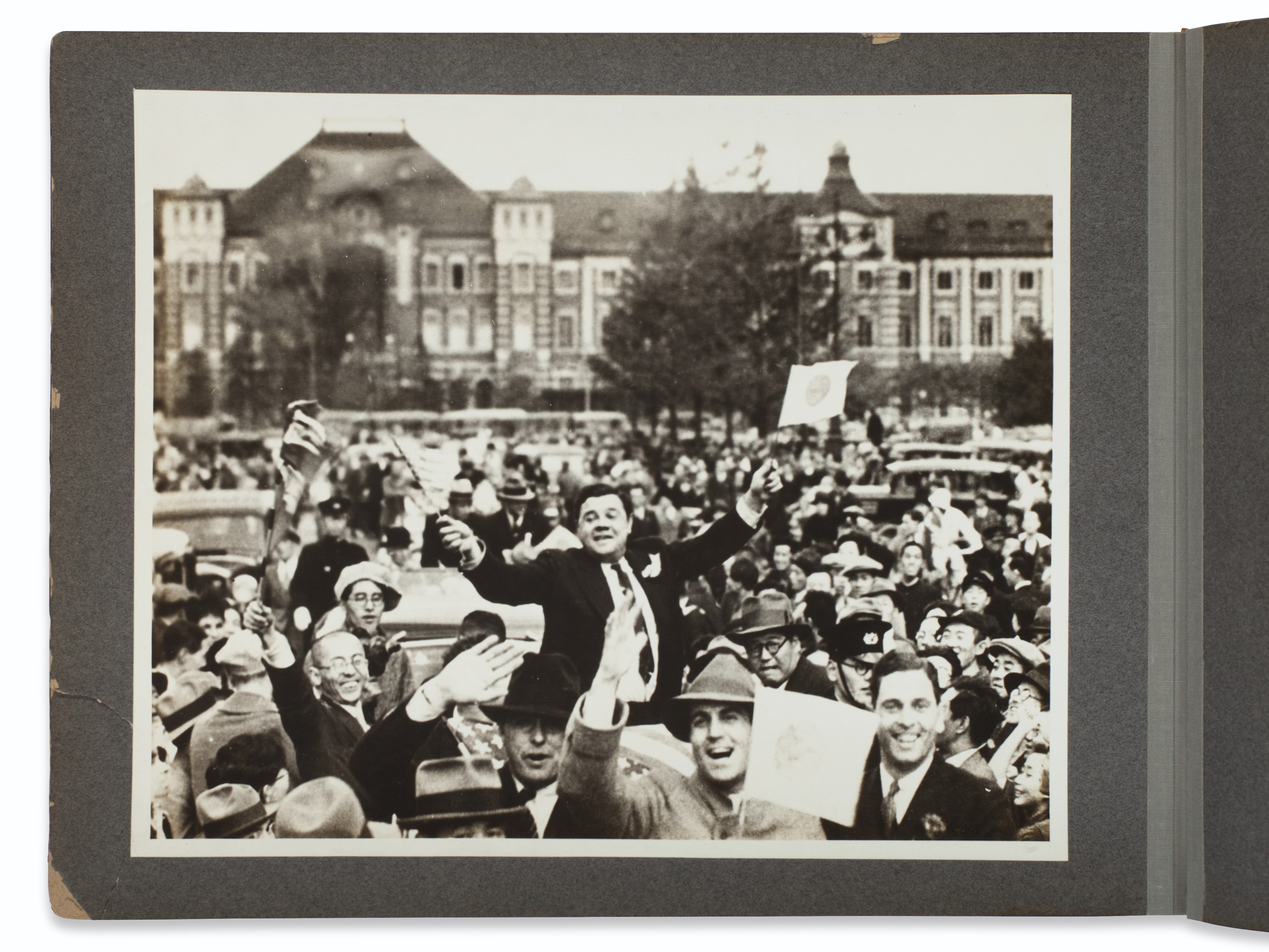 1934 BASEBALL TOUR OF JAPAN PHOTO ALBUM, Christie’s