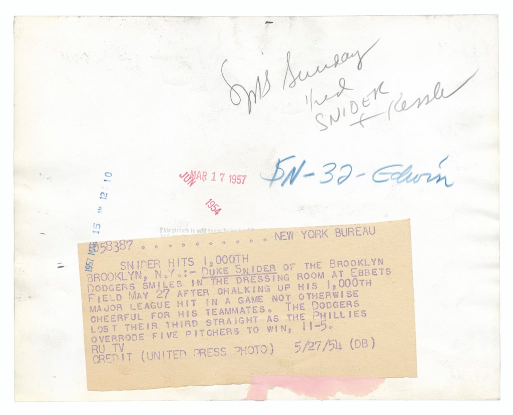 BROOKLYN DODGERS PHOTOGRAPHS, | Christie&rsquo;s