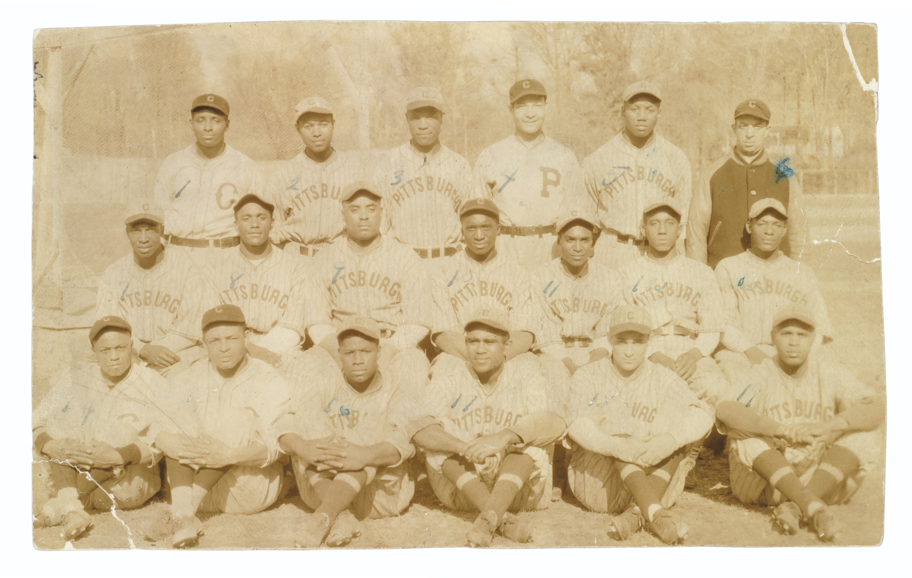 1935 PITTSBURGH CRAWFORDS TEAM PHOTOGRAPH, Christie's