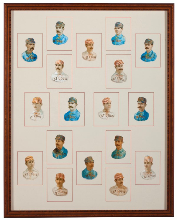 tobacco card 1888 SCRAPPS DIE CUT TOBACCO CARD SET,