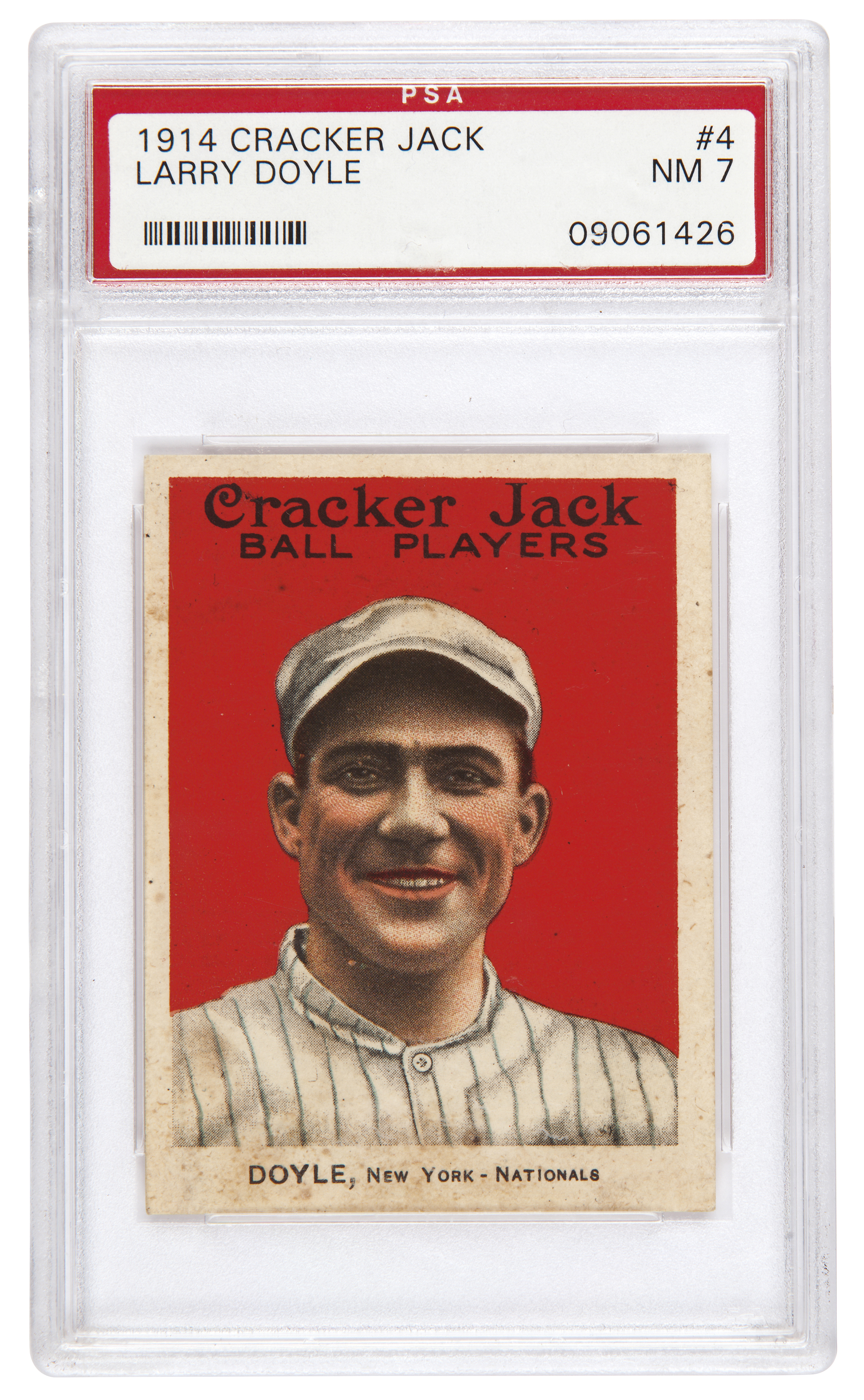1915 CRACKER JACK #4 LARRY DOYLE, | Christie's