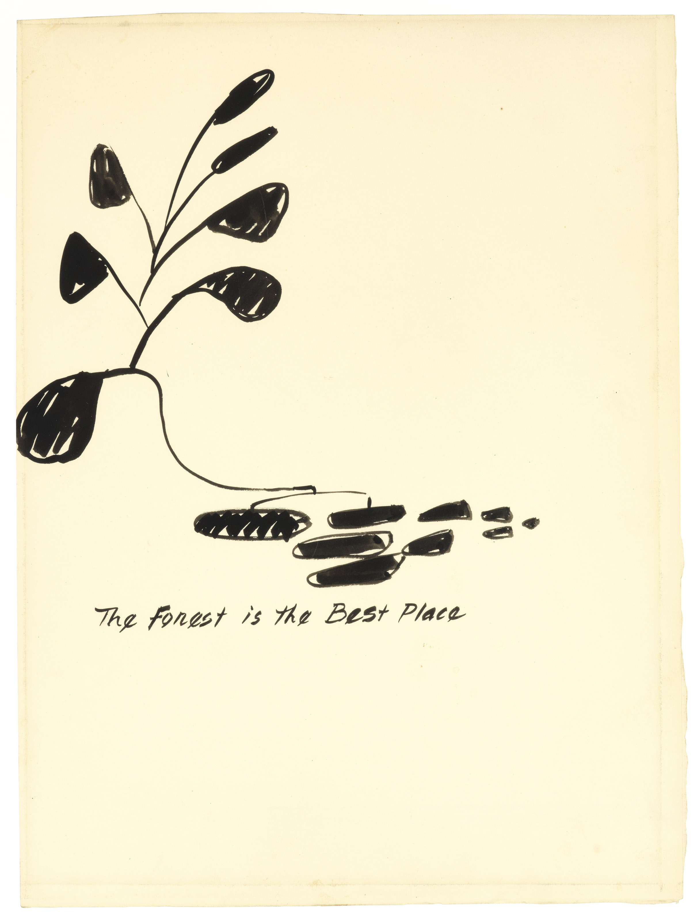 Bosquet is the Best Best, 1946 - Alexander Calder - Framed art Print main image 1