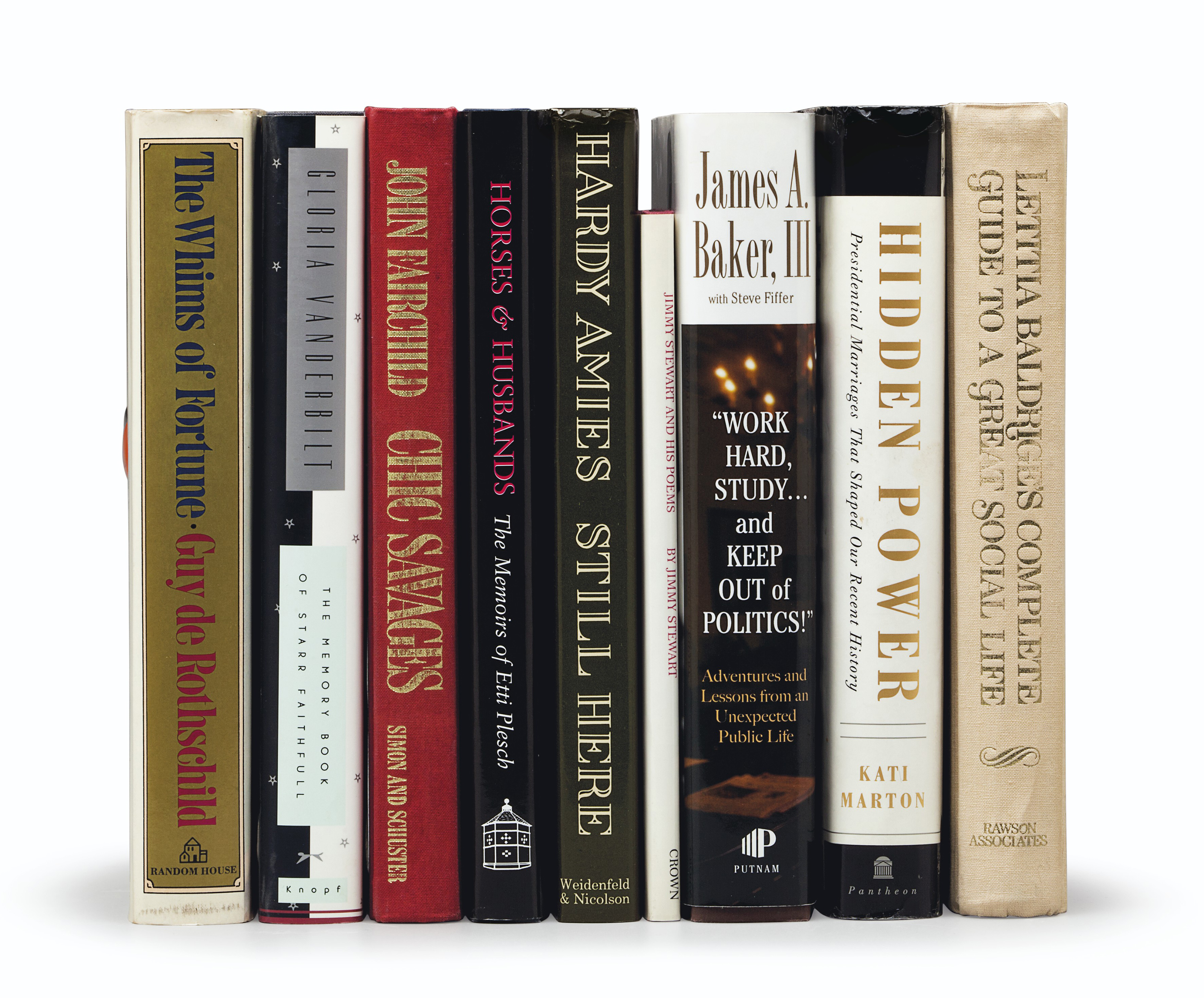 A GROUP OF 9 BOOKS ABOUT SOCIETY, MOST SIGNED OR INSCRIBED, | Christie’s