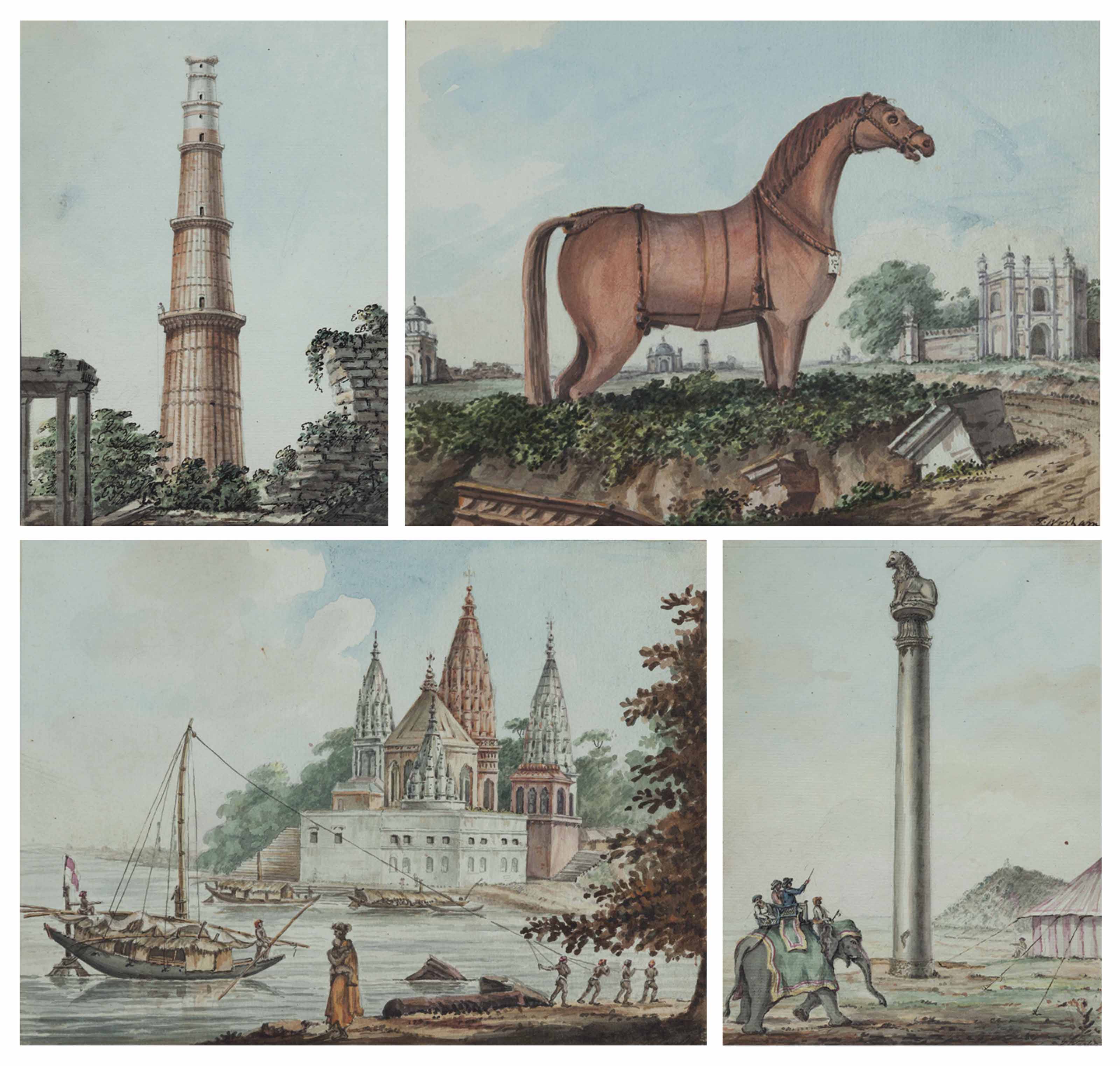 India Warham Thomas Manuscript Diary And Sketchbook Various Places Including Delhi Meerut And Agra Ca 1811 1813 Books Manuscripts Manuscripts Documents Letters Christie S