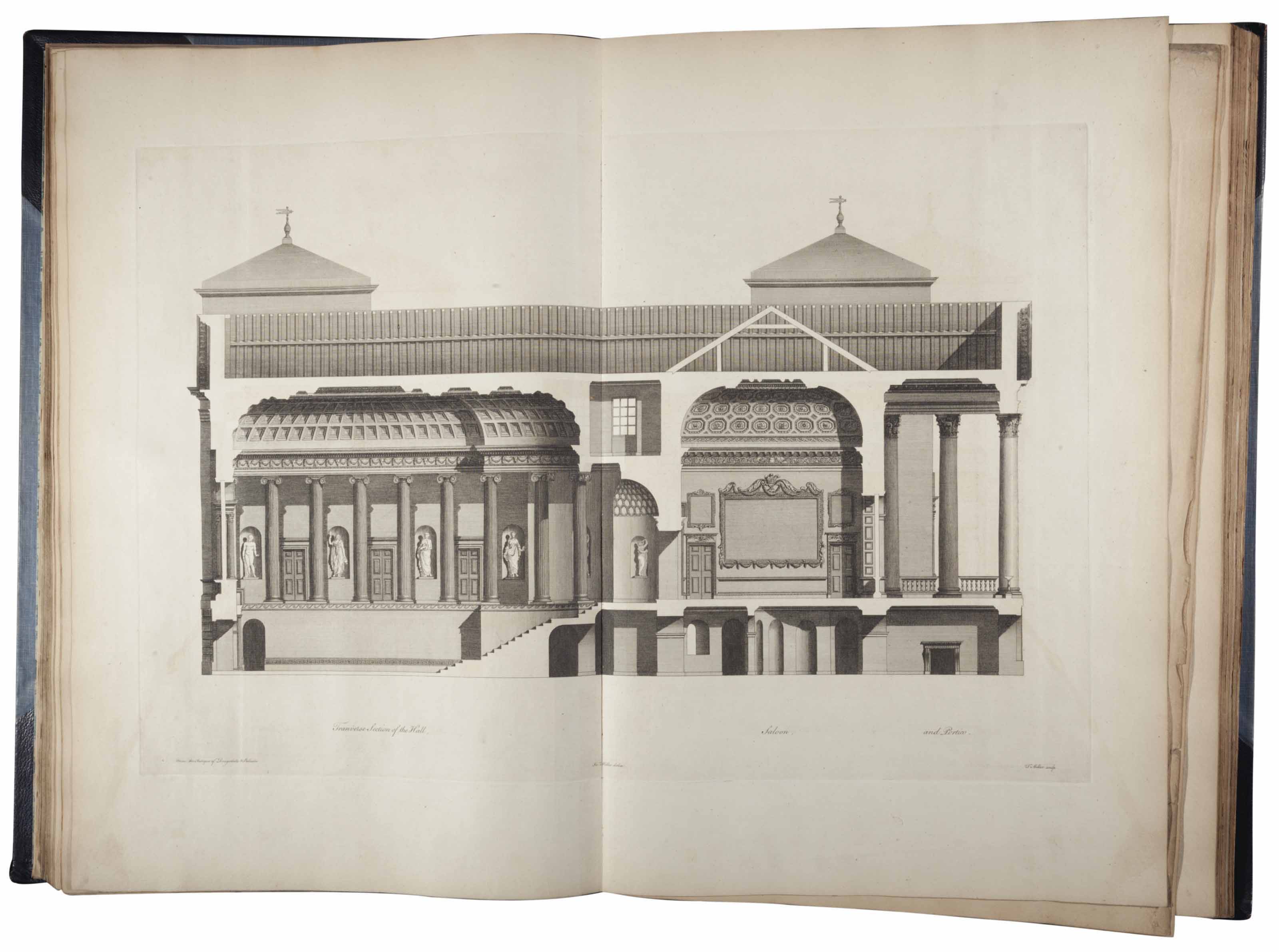 BRETTINGHAM, Matthew (16991769). The Plans, Elevations and Sections