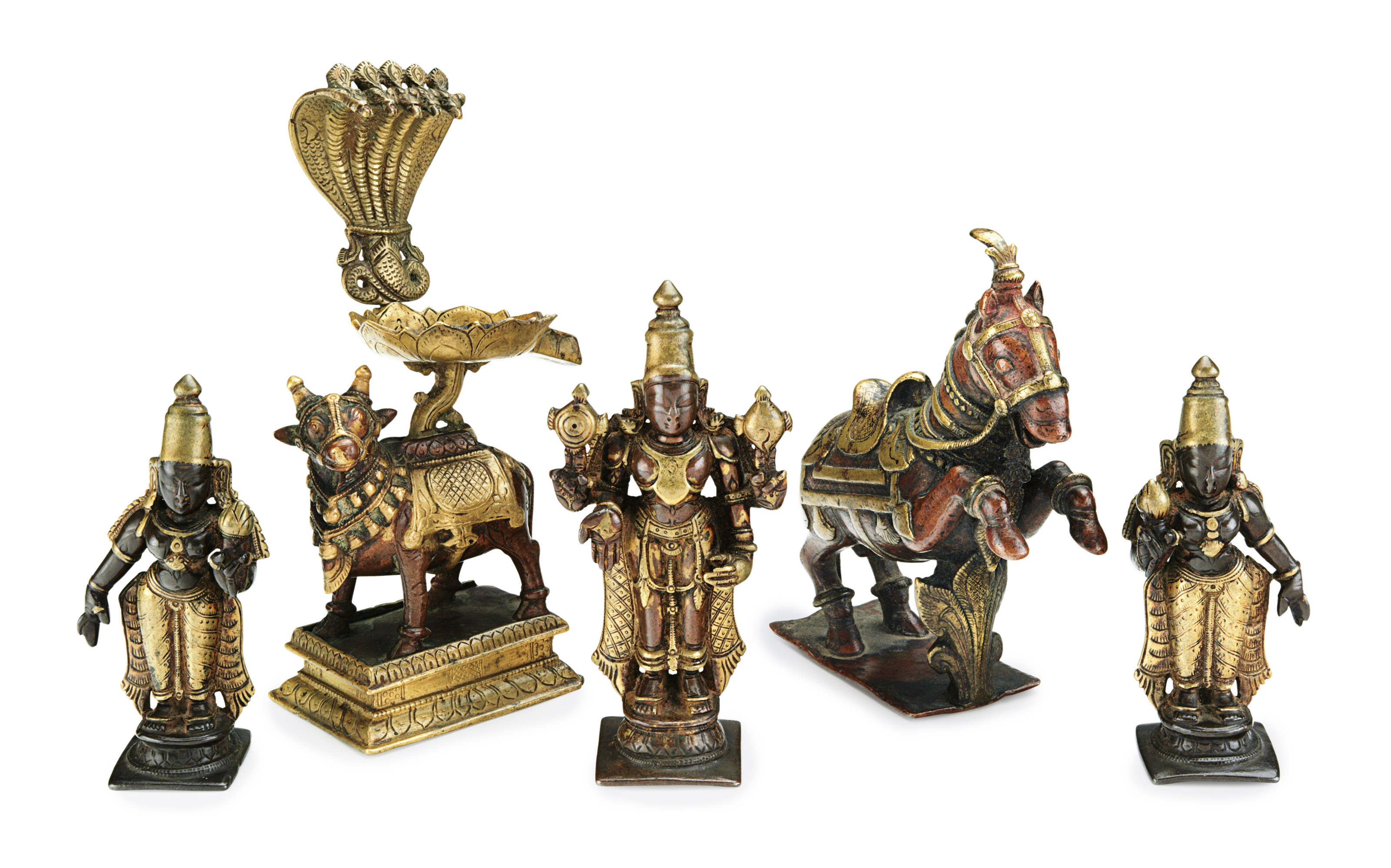 solid bronze figures