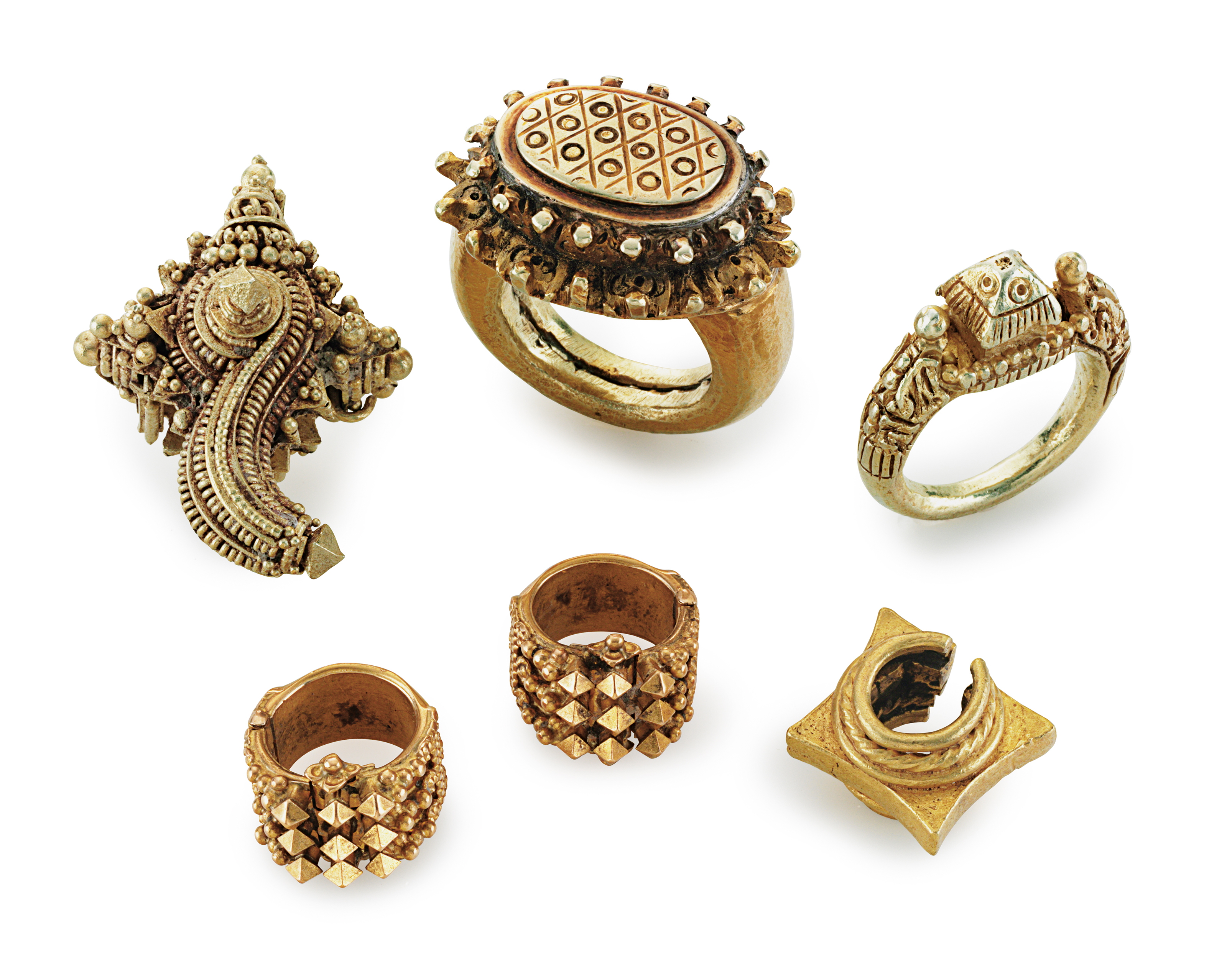 SIX PIECES OF VARIOUS JEWELRY, INDIA, 20TH CENTURY | Christie’s