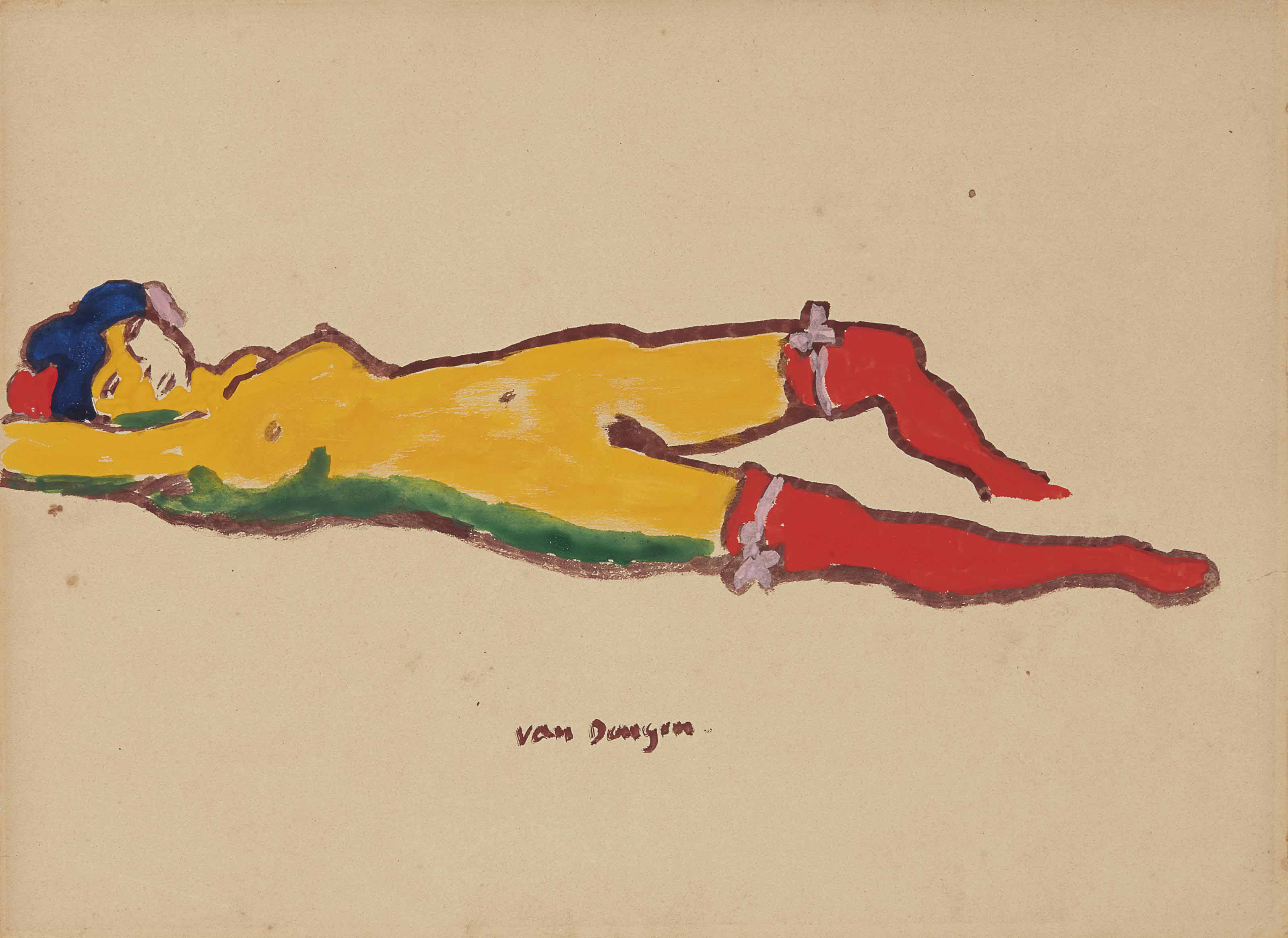 Kees van Dongen (1877-1968), Visage de femme | Christie's