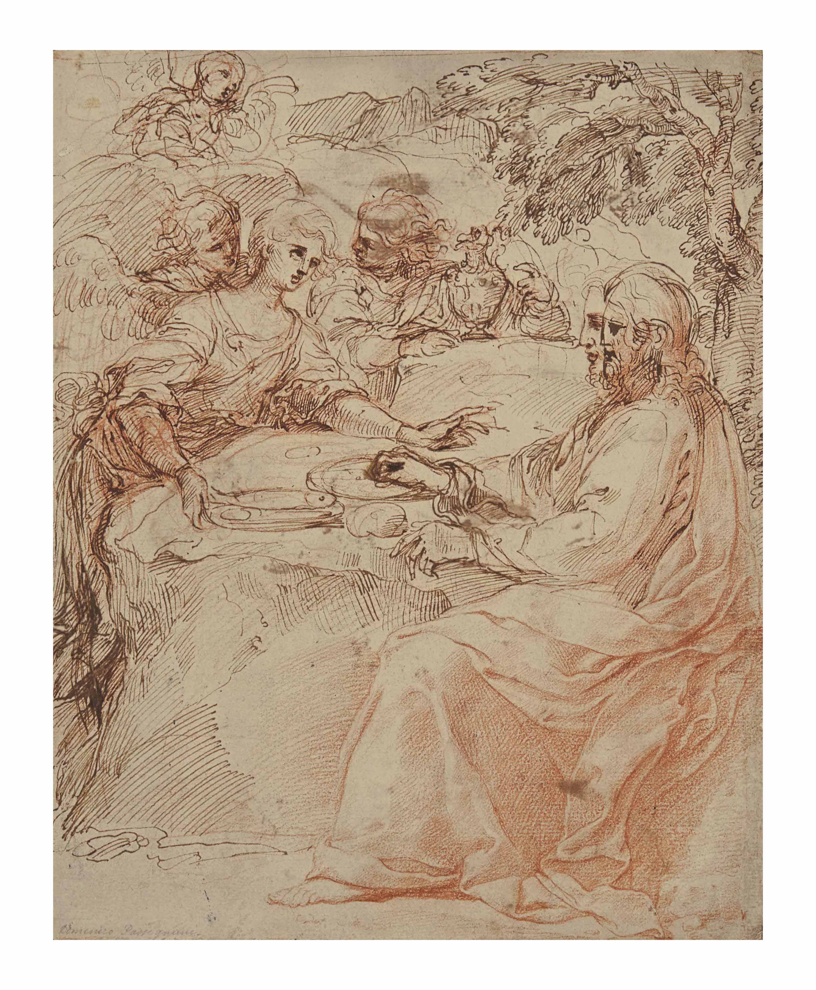 агостино карраччи satyr mason