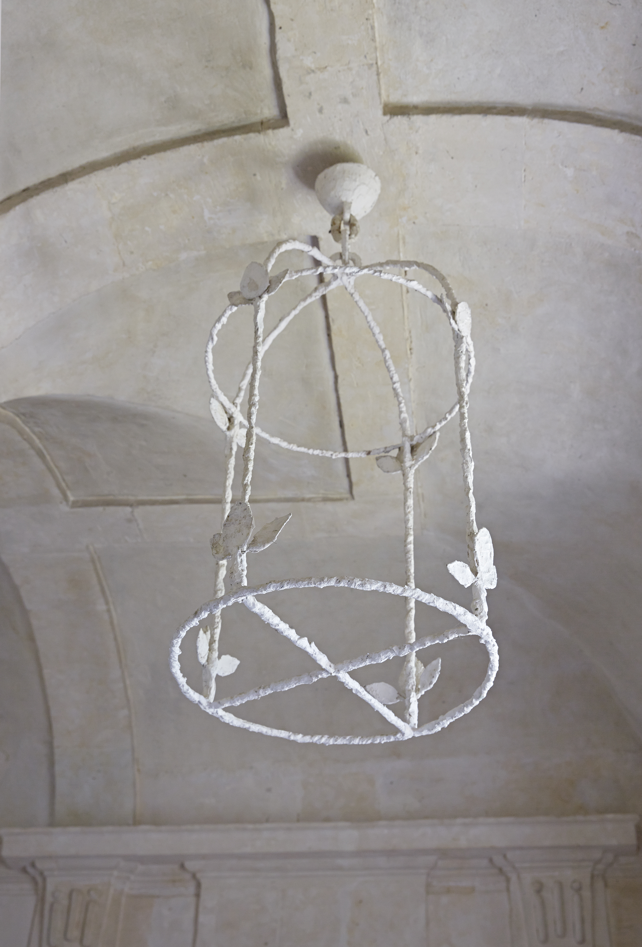 Diego Giacometti, Lanterne, circa 1983, sold for €2,258,500 on 6 March 2017 at Christie's in Paris