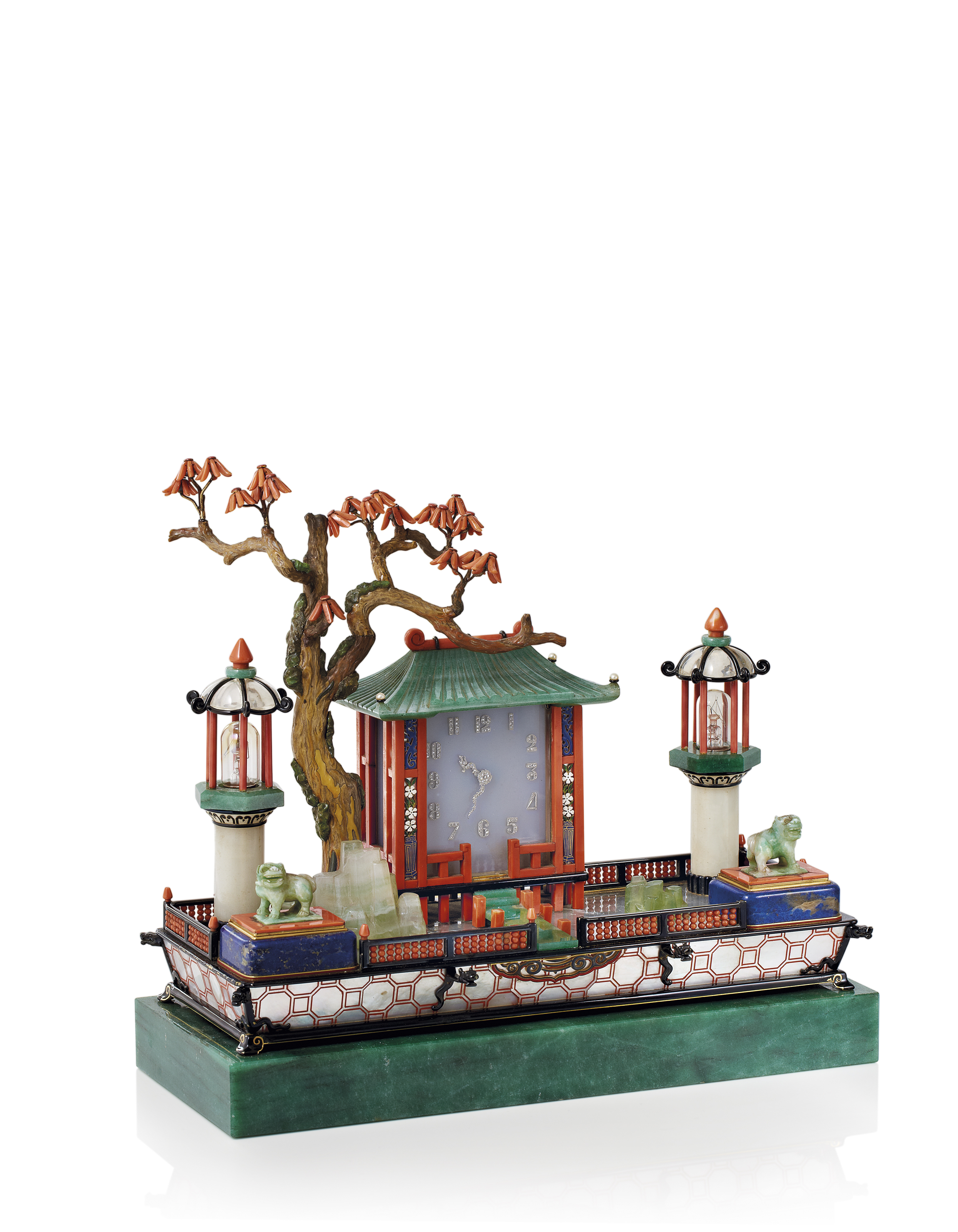 Necessaire De Bureau Art Deco Jardin Japonais Par Cartier 1920s Jewelry Christie S