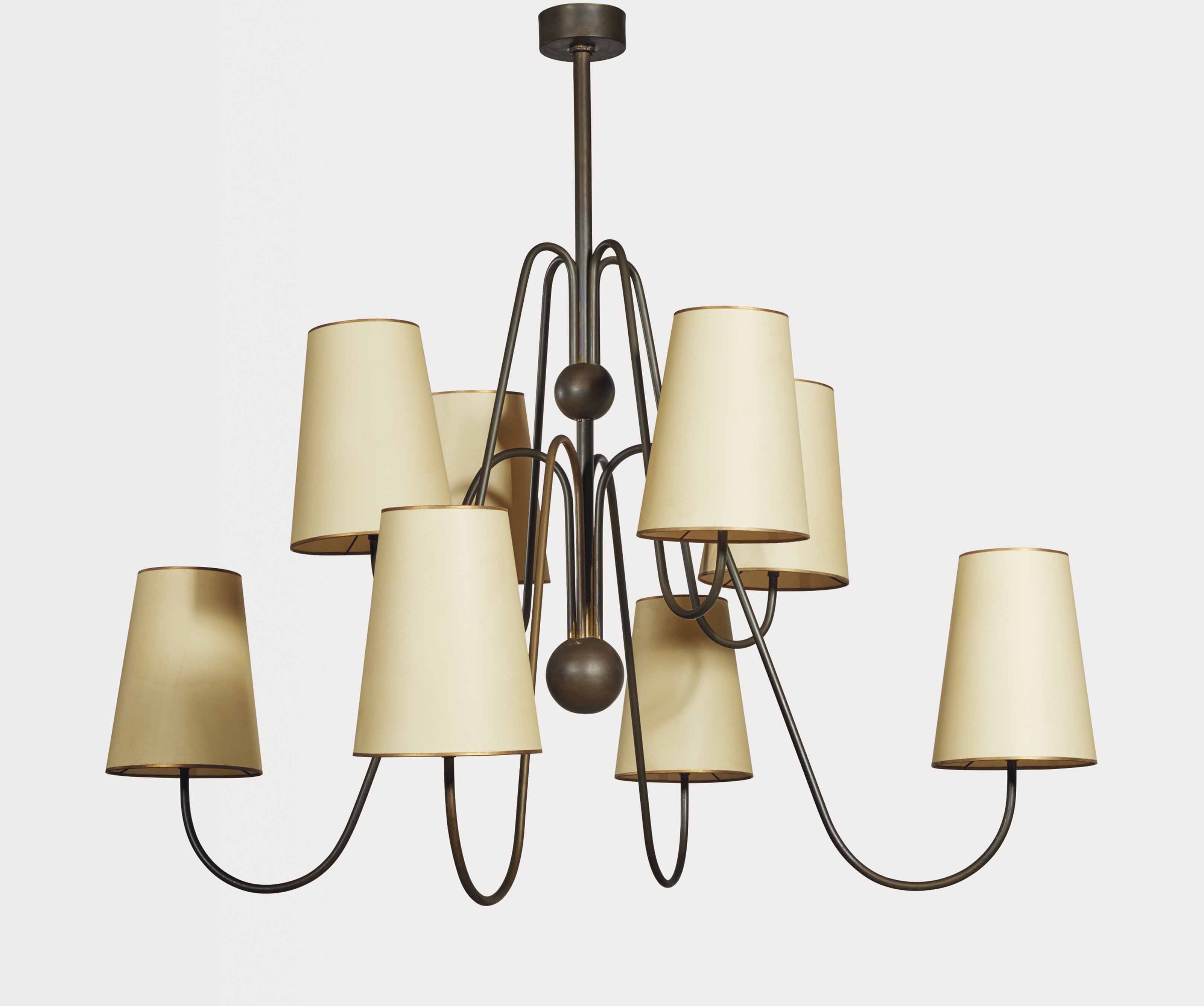 Jean 1981lustre Branches1964 1965 Huit A Bouquet Royere 1902