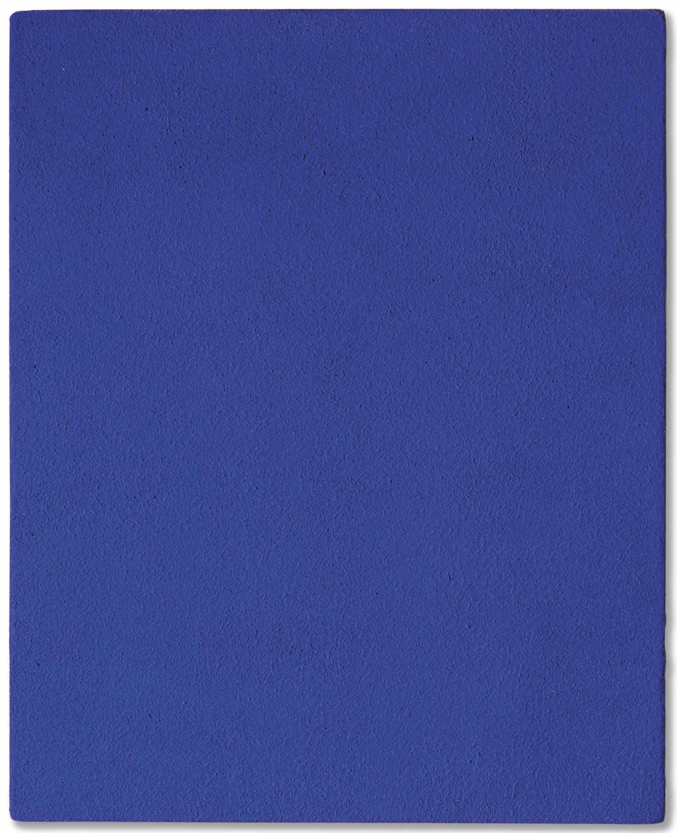  YVES  KLEIN  1928 1962 Monochrome  bleu sans titre IKB 