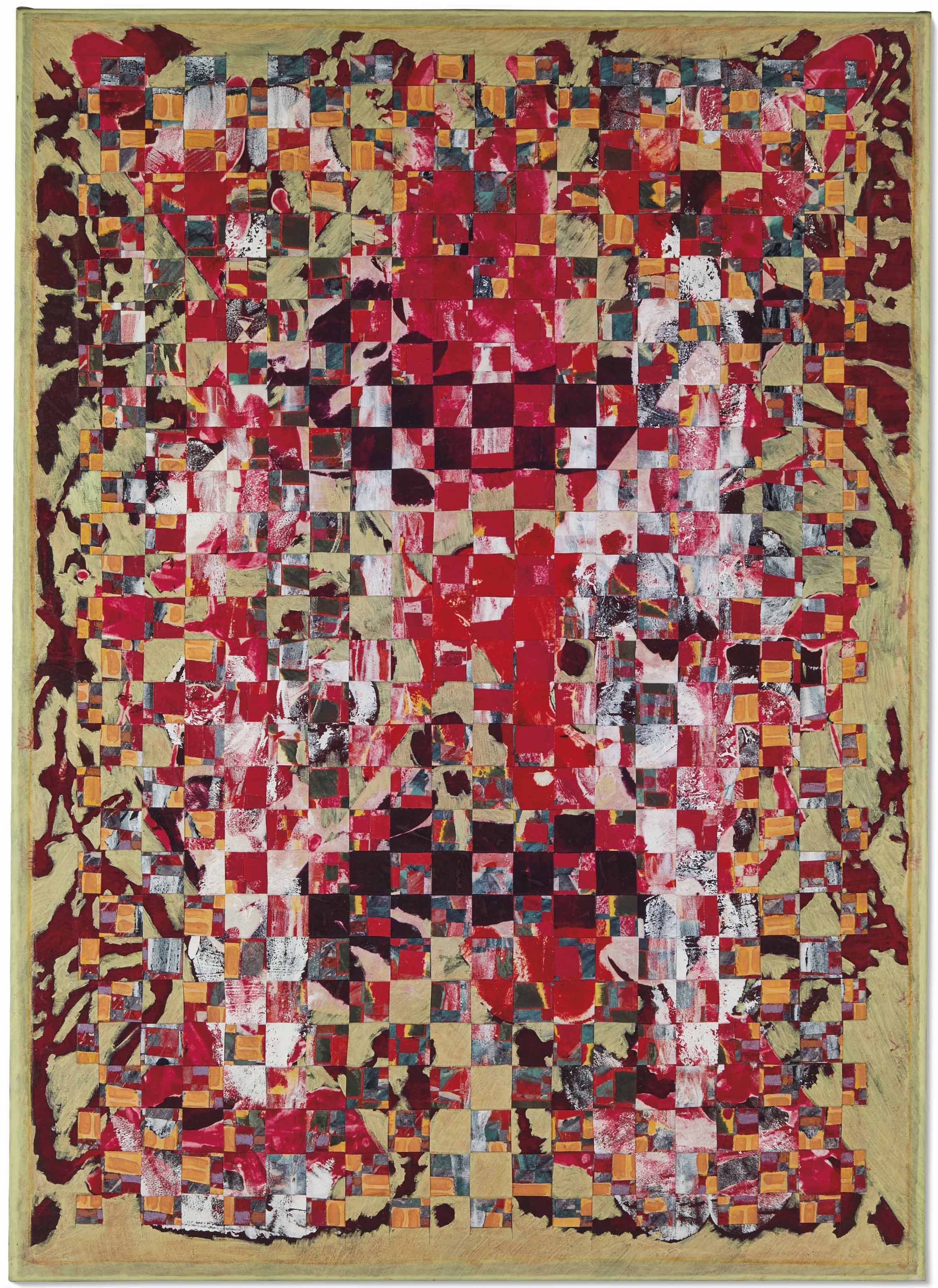 Tableau Cheval Multicolore main image 1