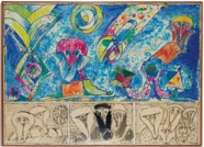 Pierre Alechinsky Peintre Pierre Alechinsky Gravure OZJDK